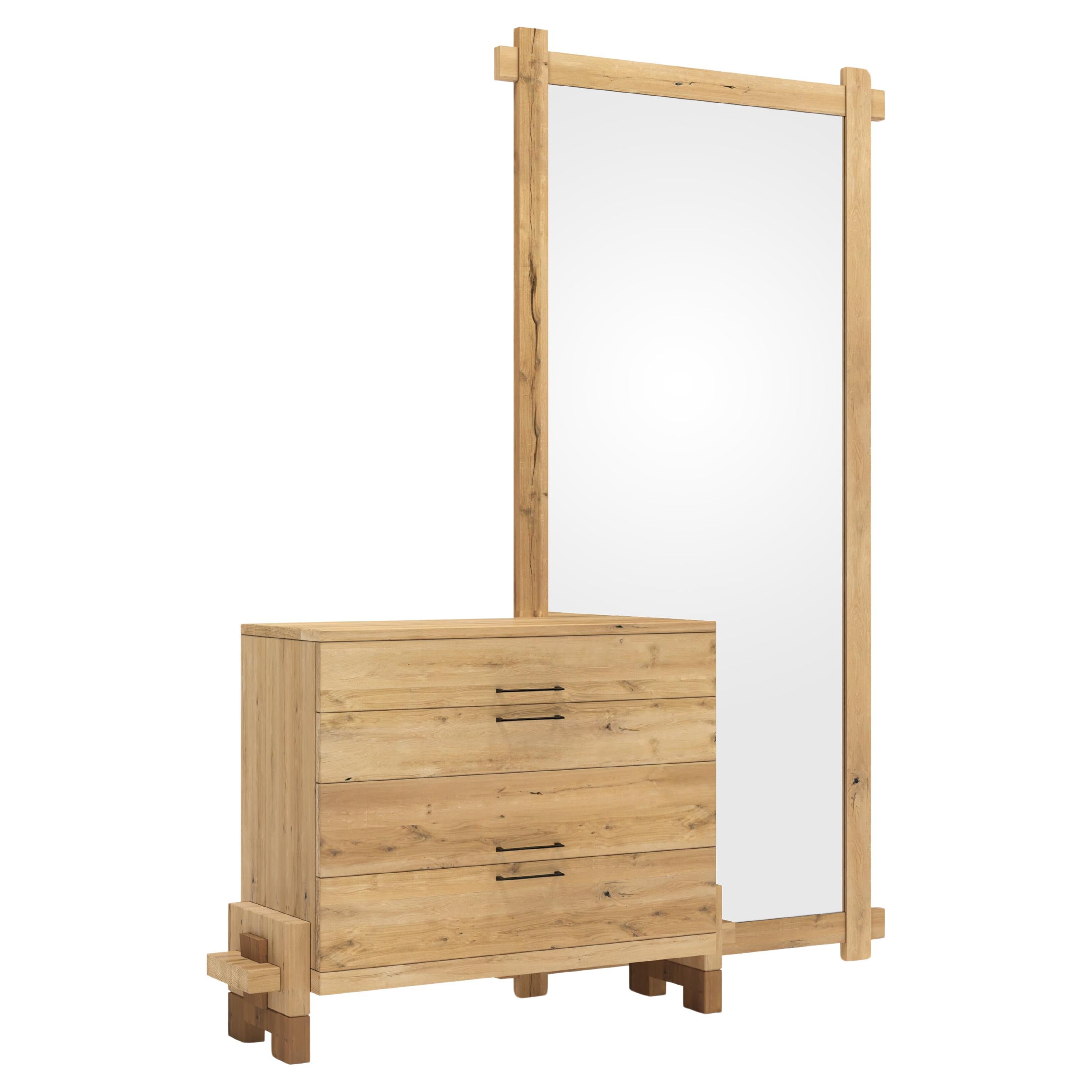 Commode Pana avec miroir 