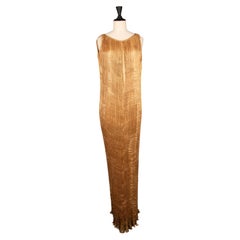 Panache gold dress by Patricia Lester