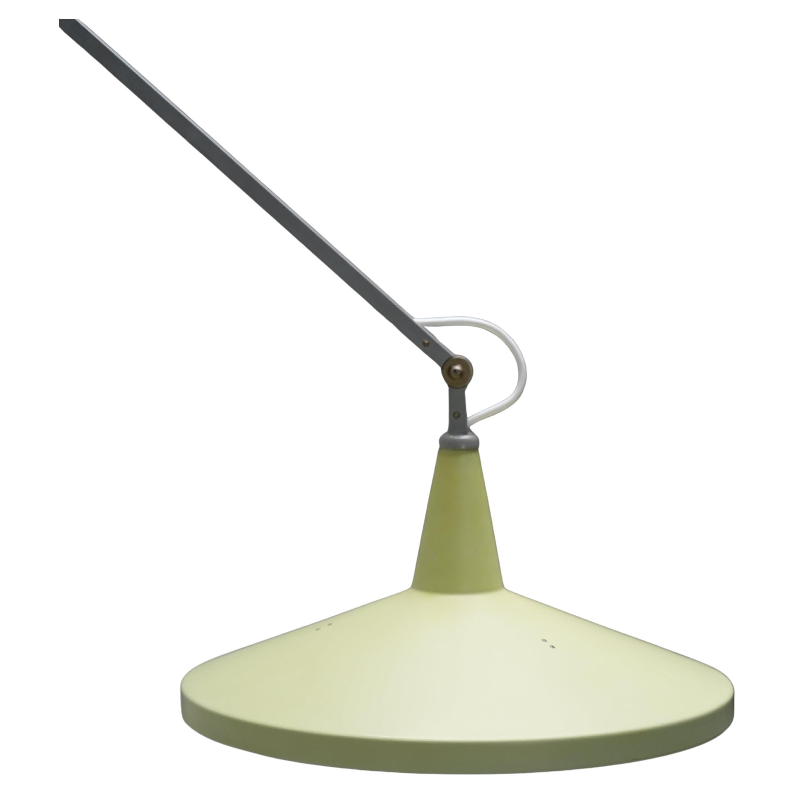 Lampada 
Panama
 di Rietveld e Cordemeyer in metallo verniciato originale, 1955 in vendita