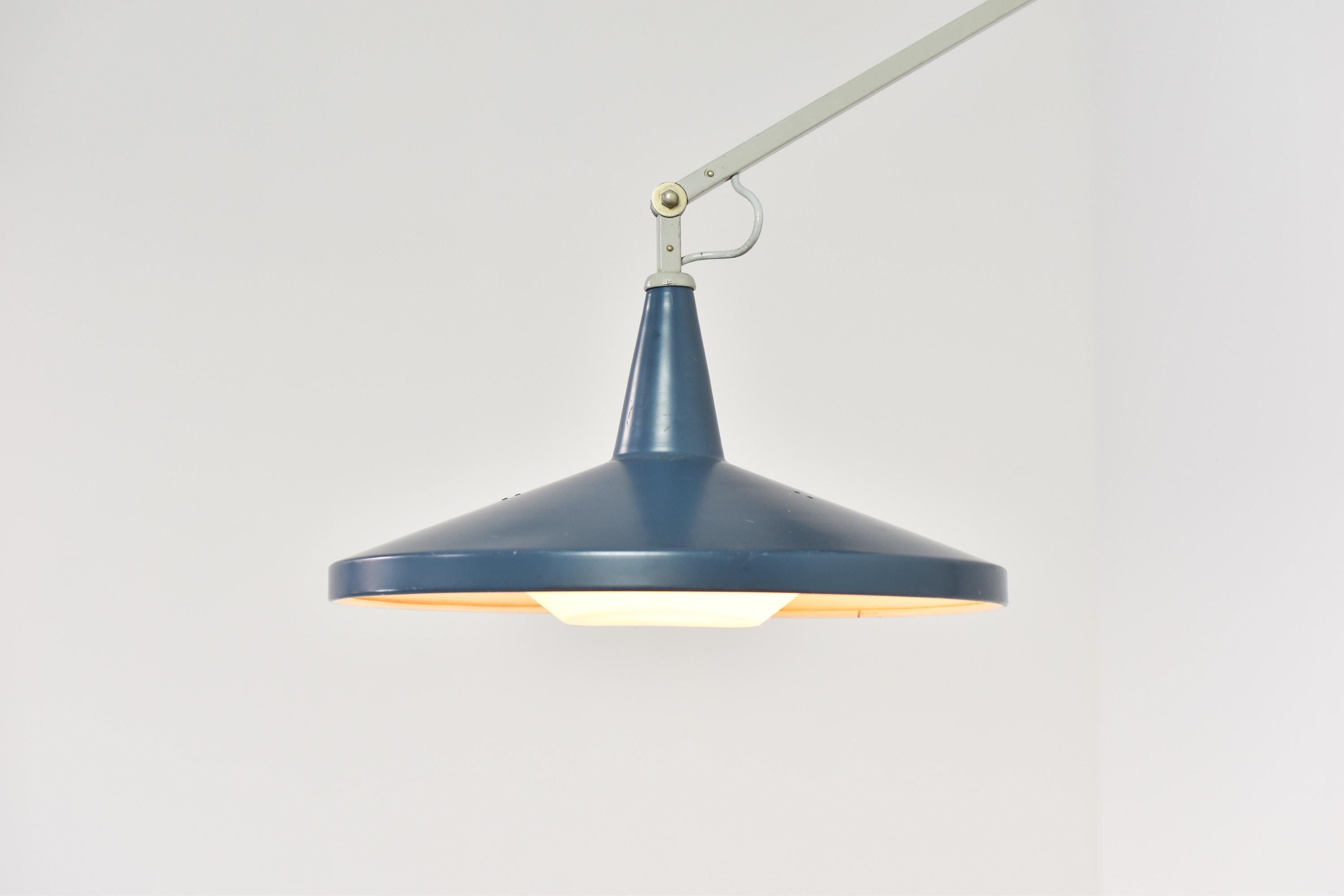 Dutch ‘Panama’ Lamp Model No. 40 by Wim Rietveld for Gispen, The Netherlands, 1955