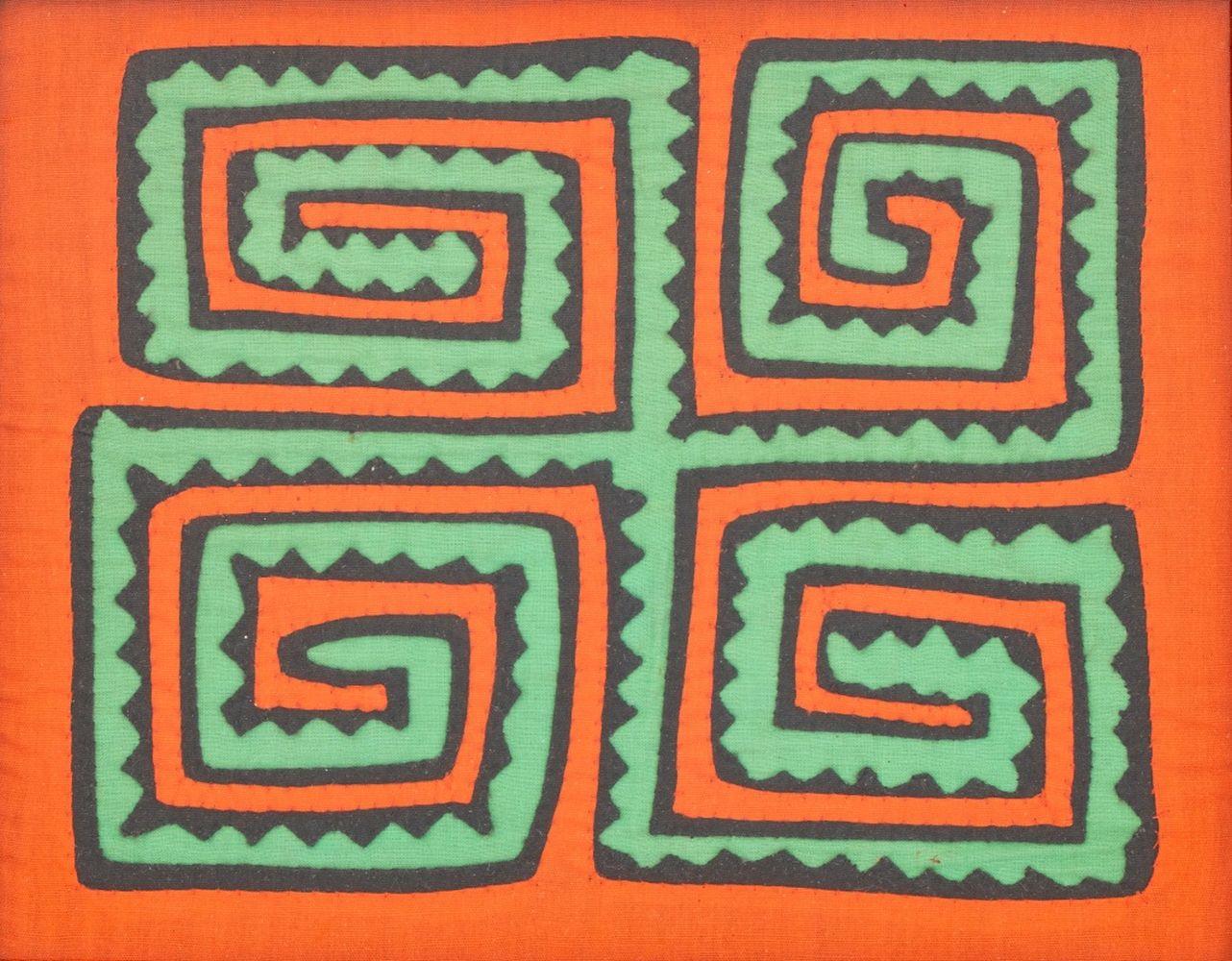 Panamanian Mola Textiles, 5 For Sale 6