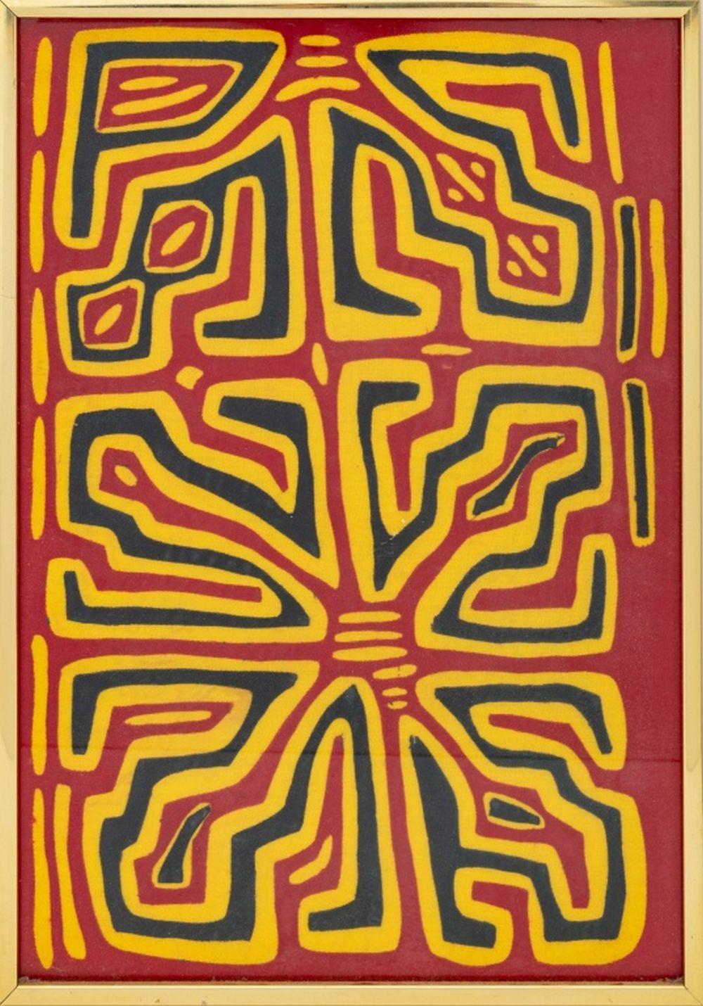 Panamanian Mola Textiles, 5 In Good Condition For Sale In Astoria, NY