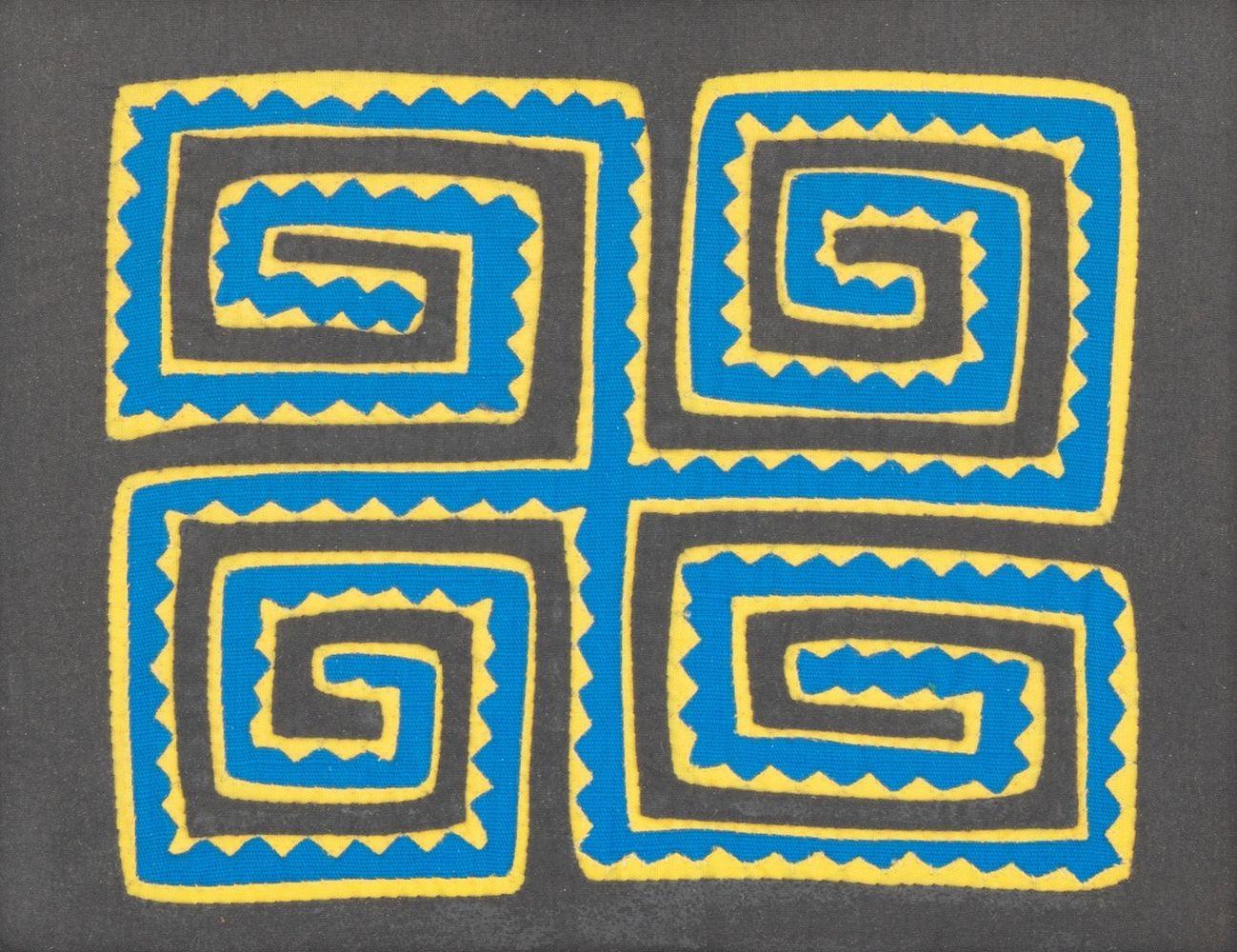 Panamanian Mola Textiles, 5 For Sale 3
