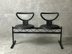 Panca a due posti di Nobu Tanigawa per Fasem, années 1980