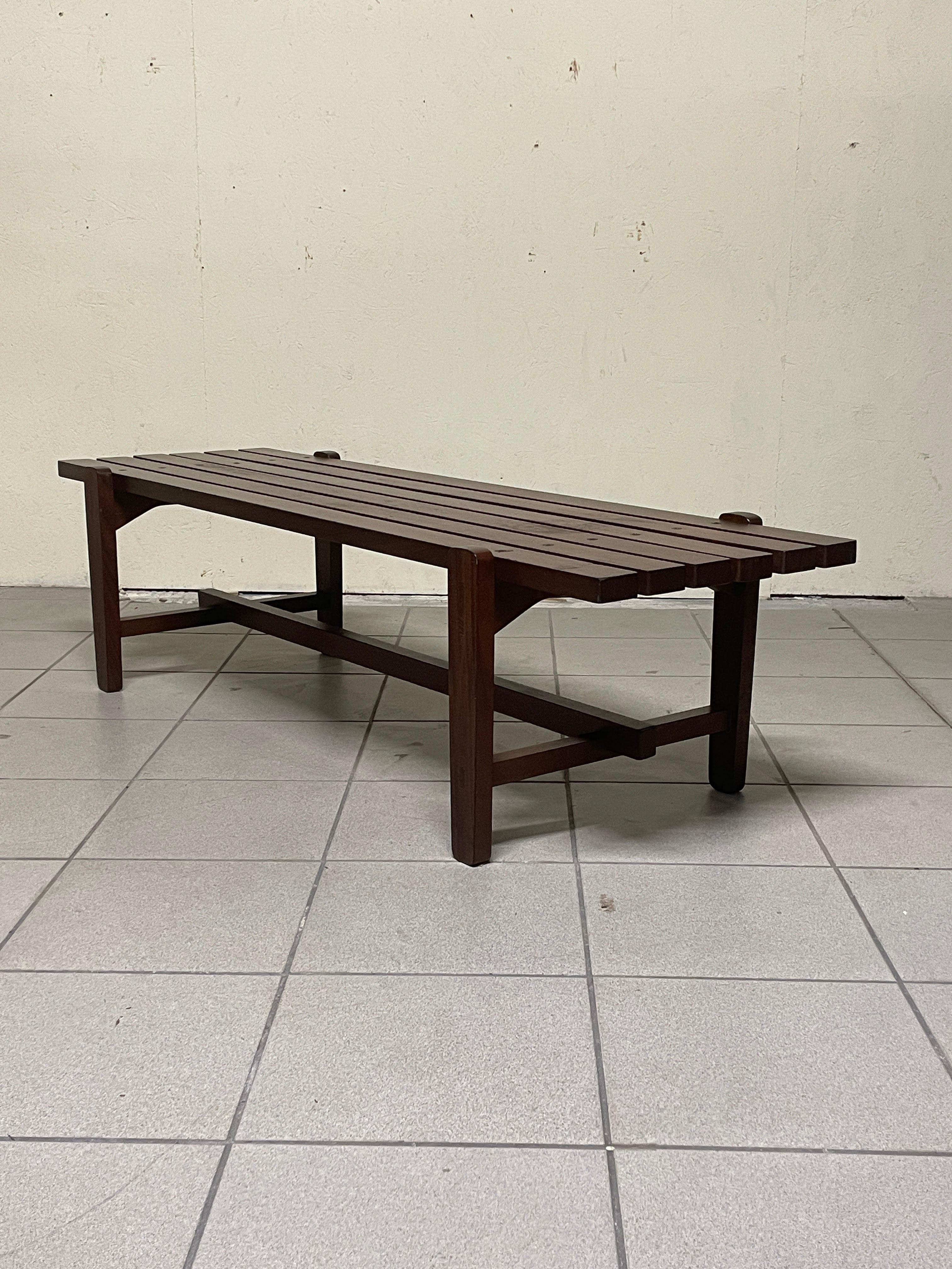 Panca danese anni '60 in teak in vendita 4