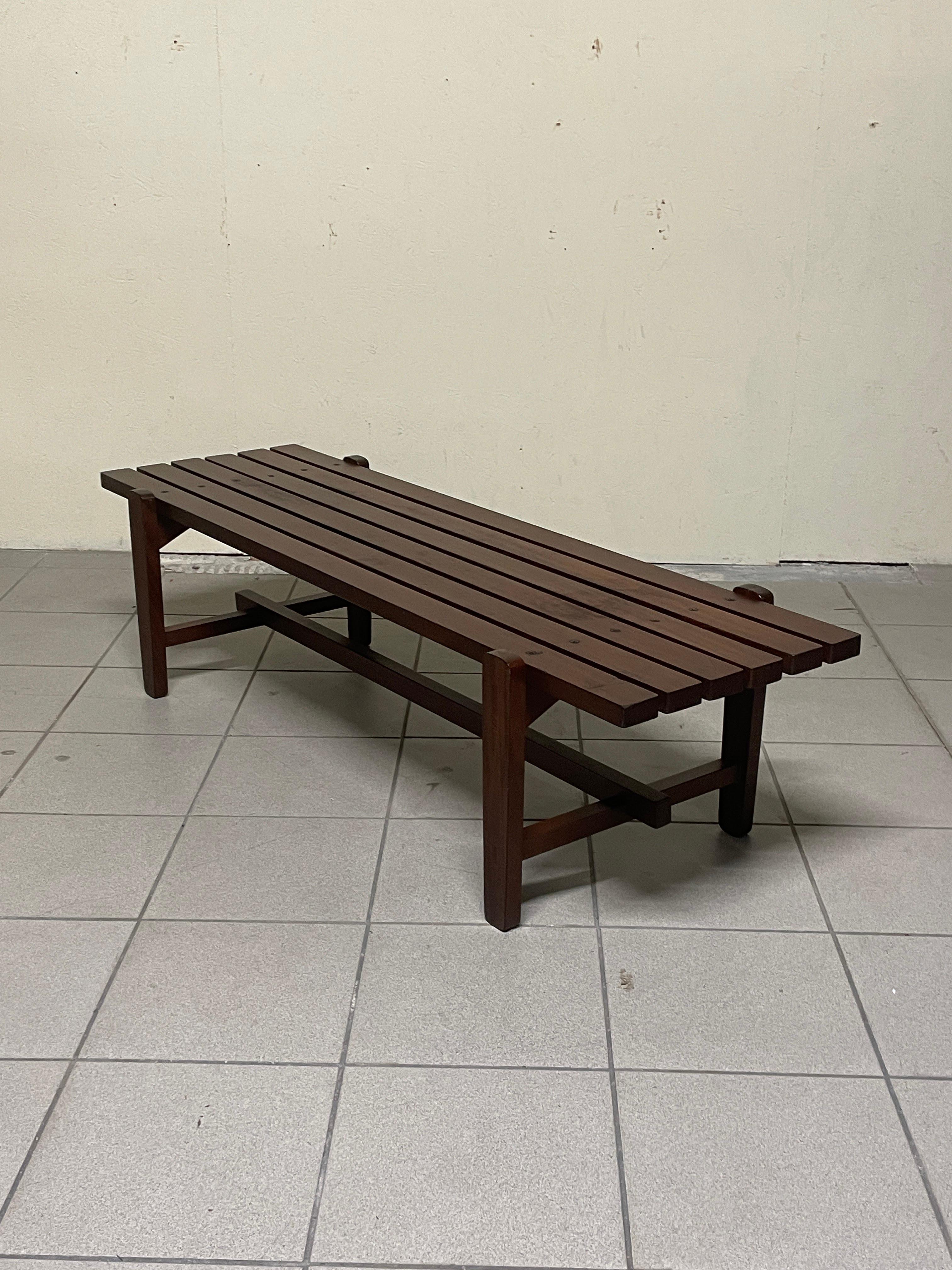 Panca danese anni '60 in teak in vendita 5