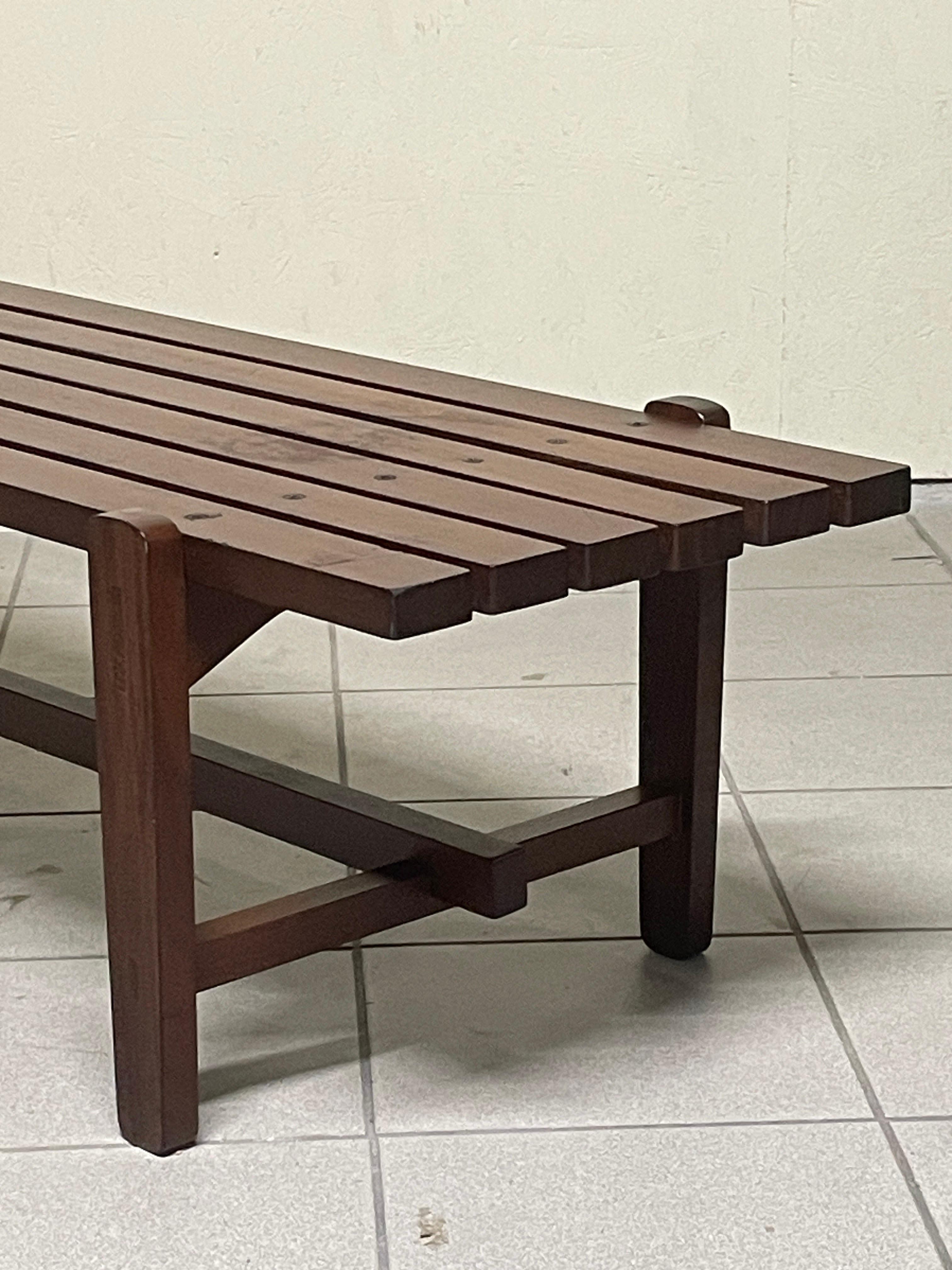 Panca danese anni '60 in teak in vendita 6