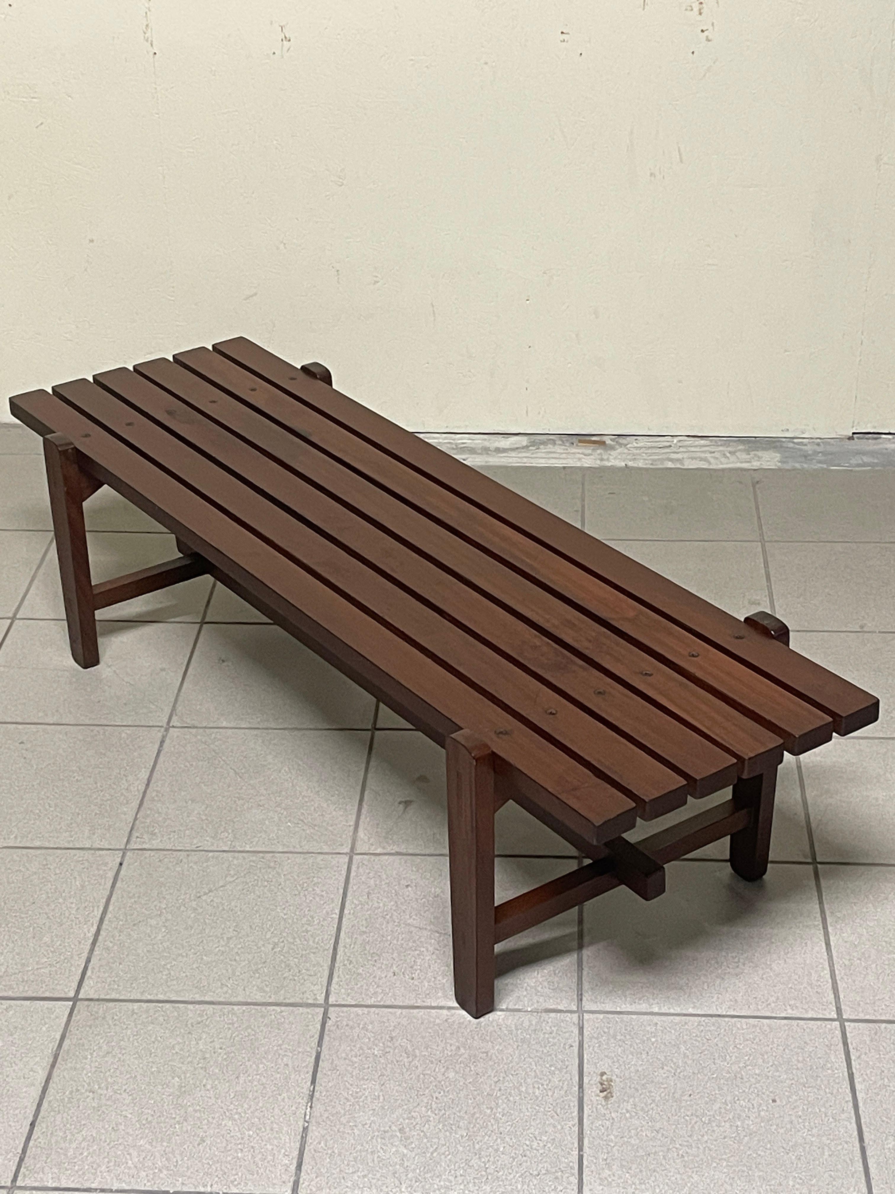 Panca danese anni '60 in teak in vendita 7