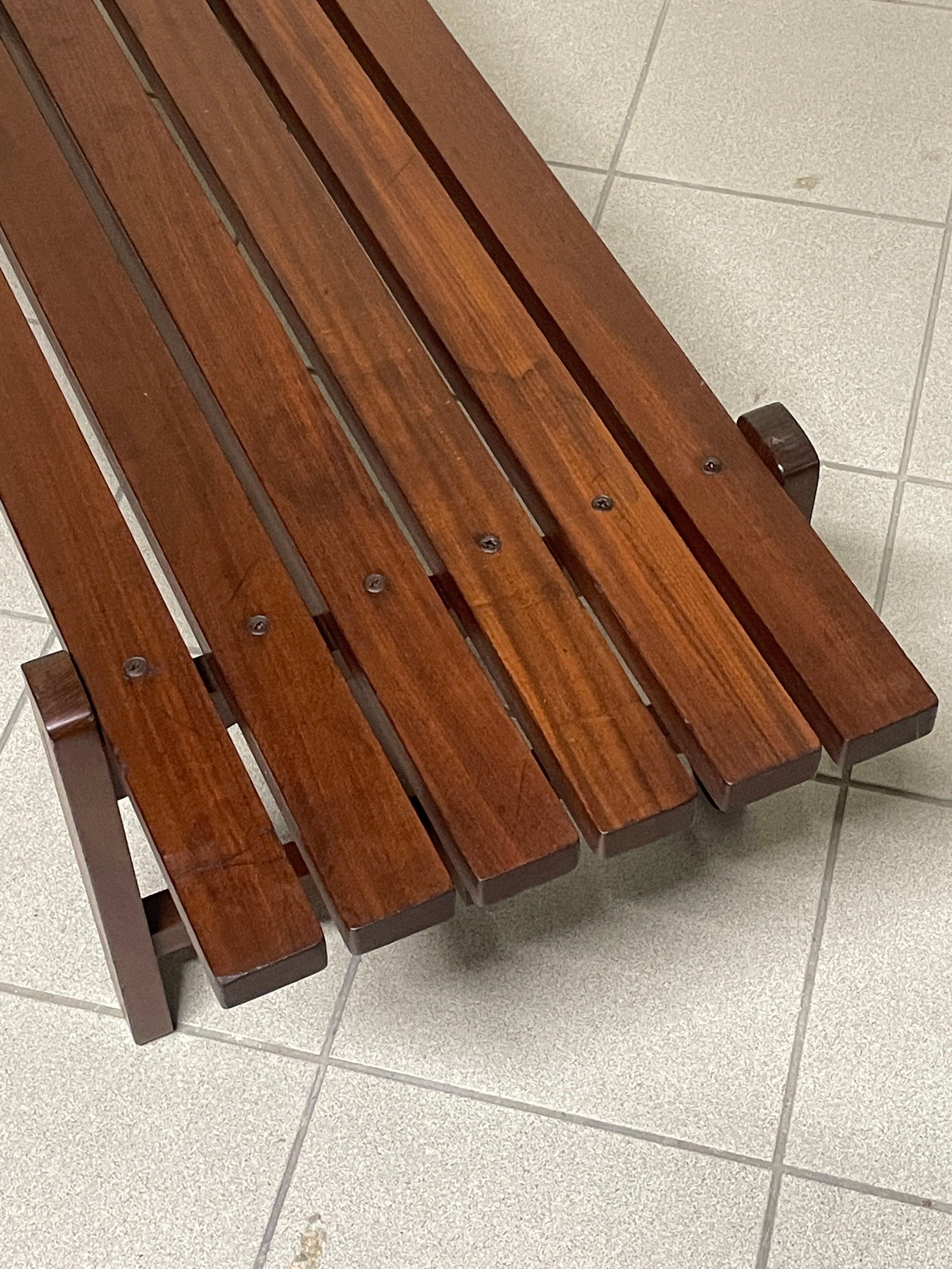 Panca danese anni '60 in teak in vendita 8