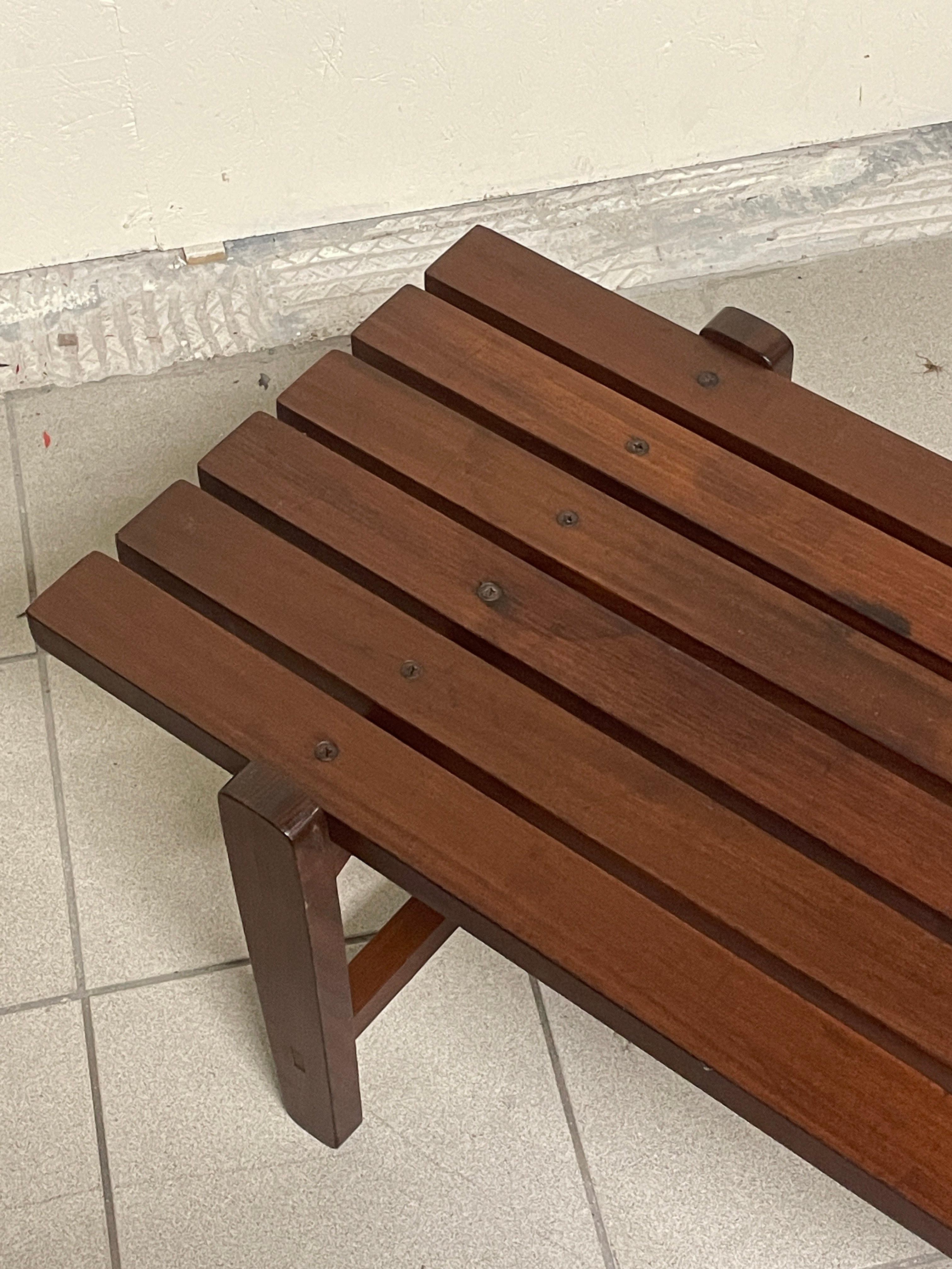 Panca danese anni '60 in teak in vendita 9