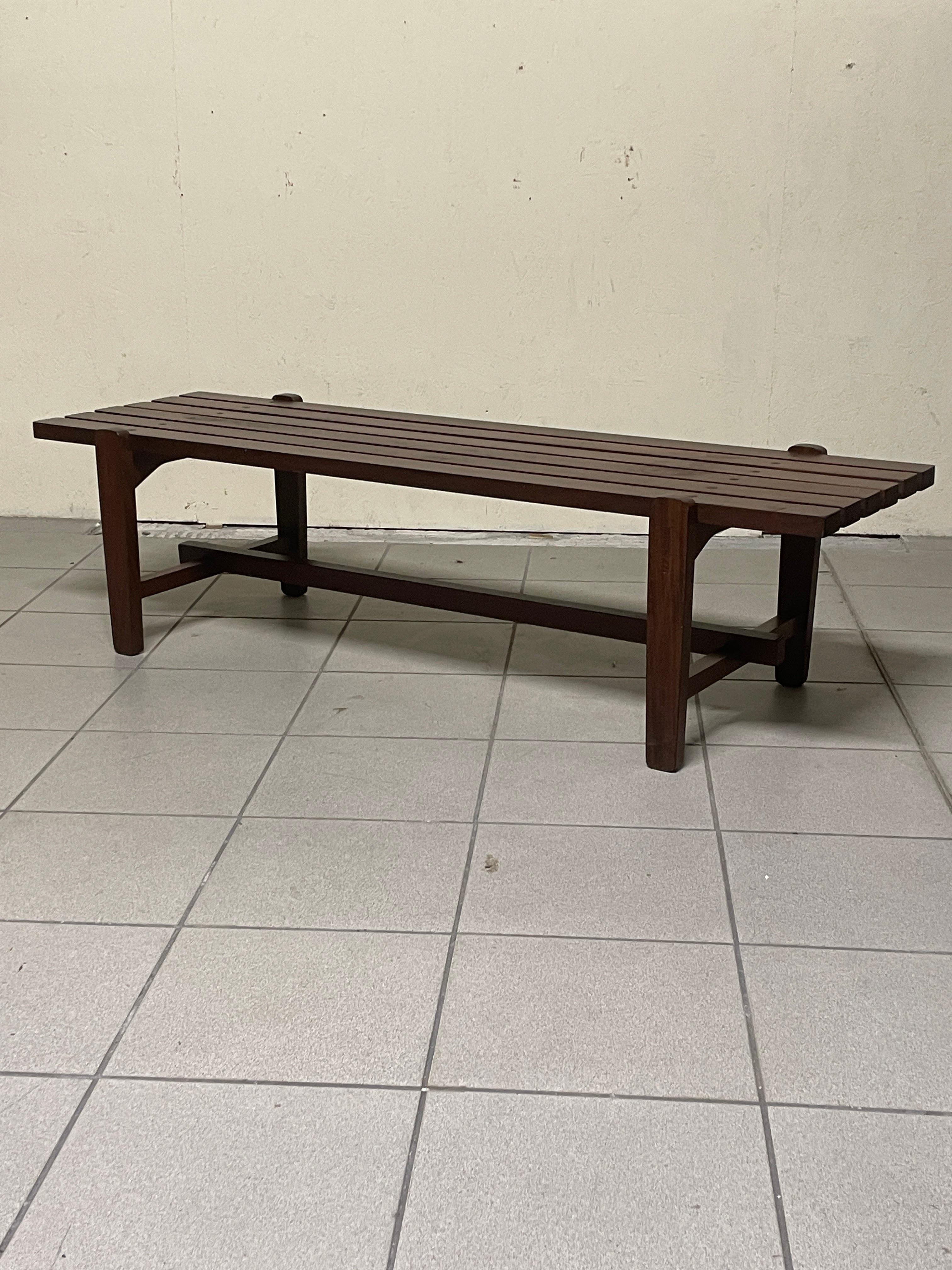 Panca danese anni '60 in teak in vendita 10