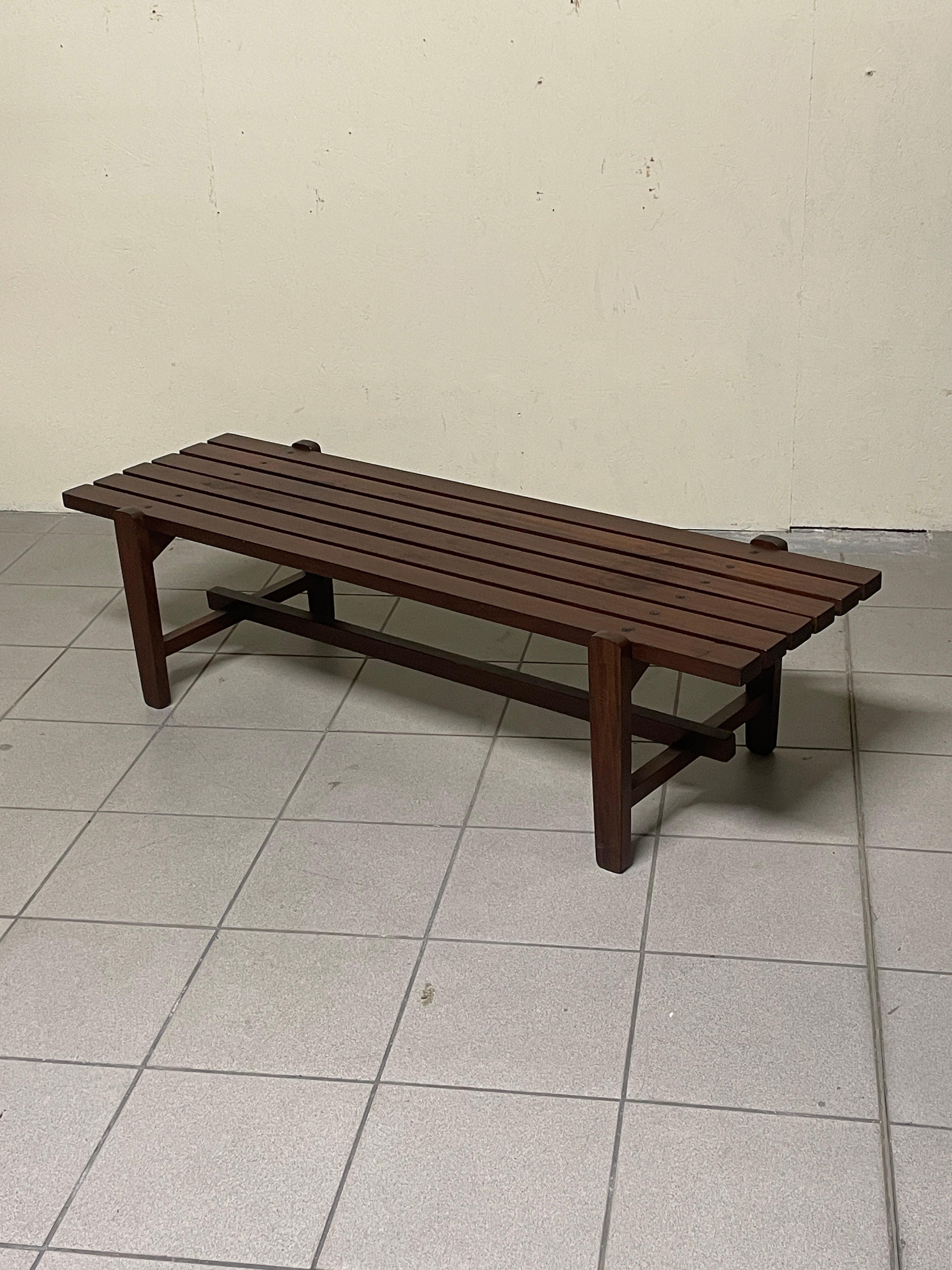 Panca danese anni '60 in teak in vendita 11