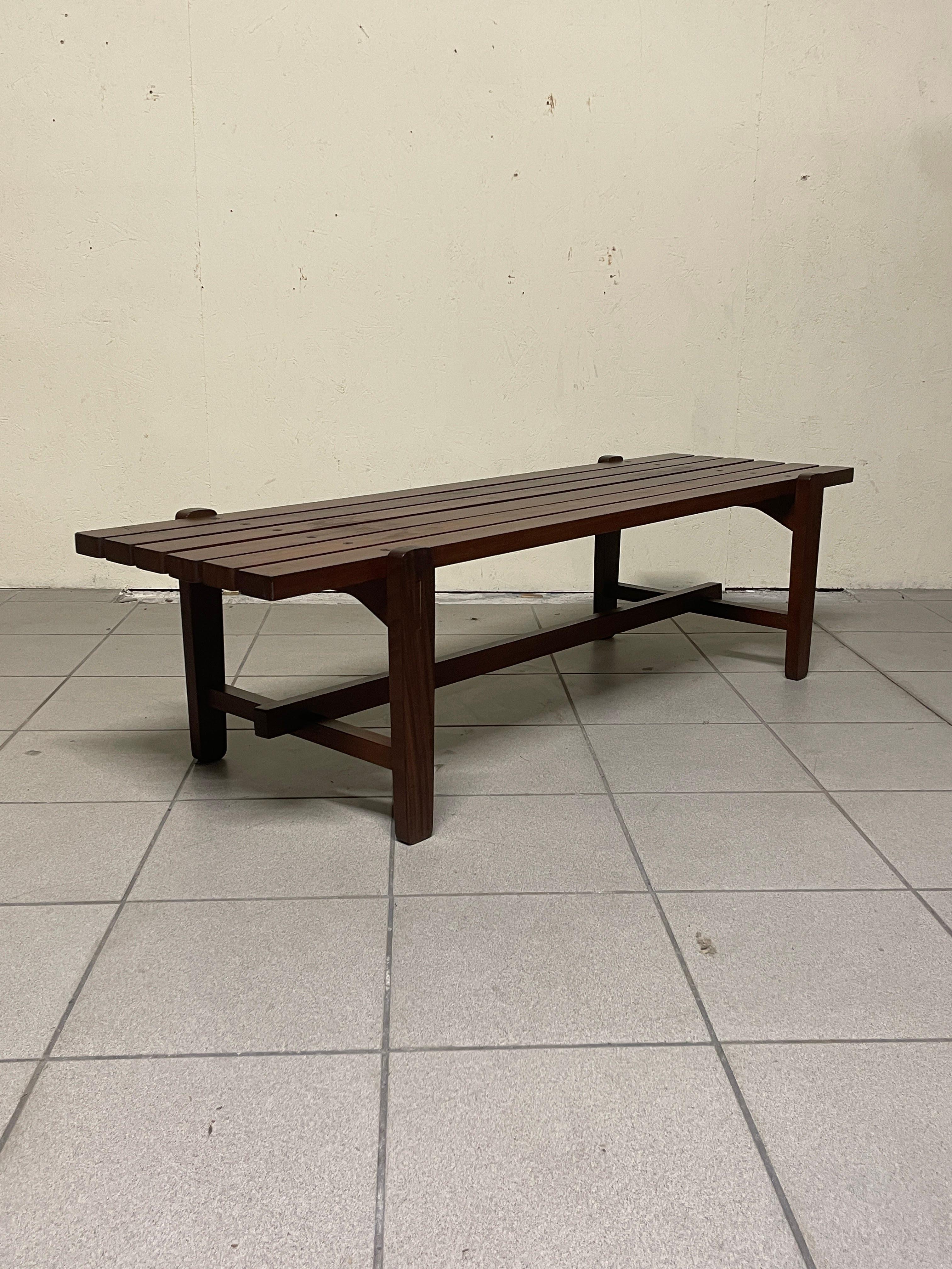Mid-20th Century Panca danese anni '60 in teak in vendita