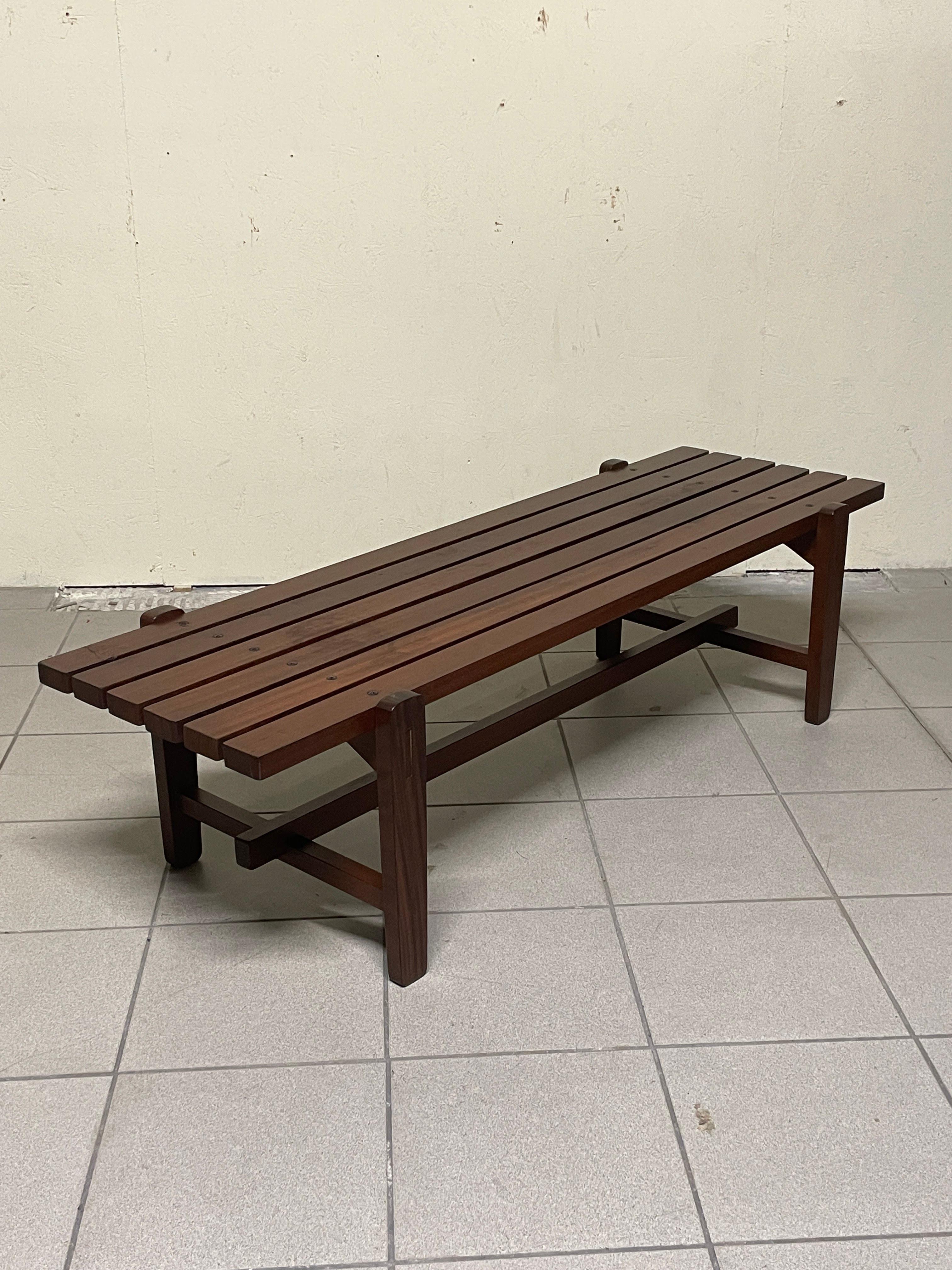 Teak Panca danese anni '60 in teak in vendita