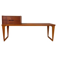 Bank von Aksel Kjersgaard aus dänischem Teakholz, 1960er Jahre