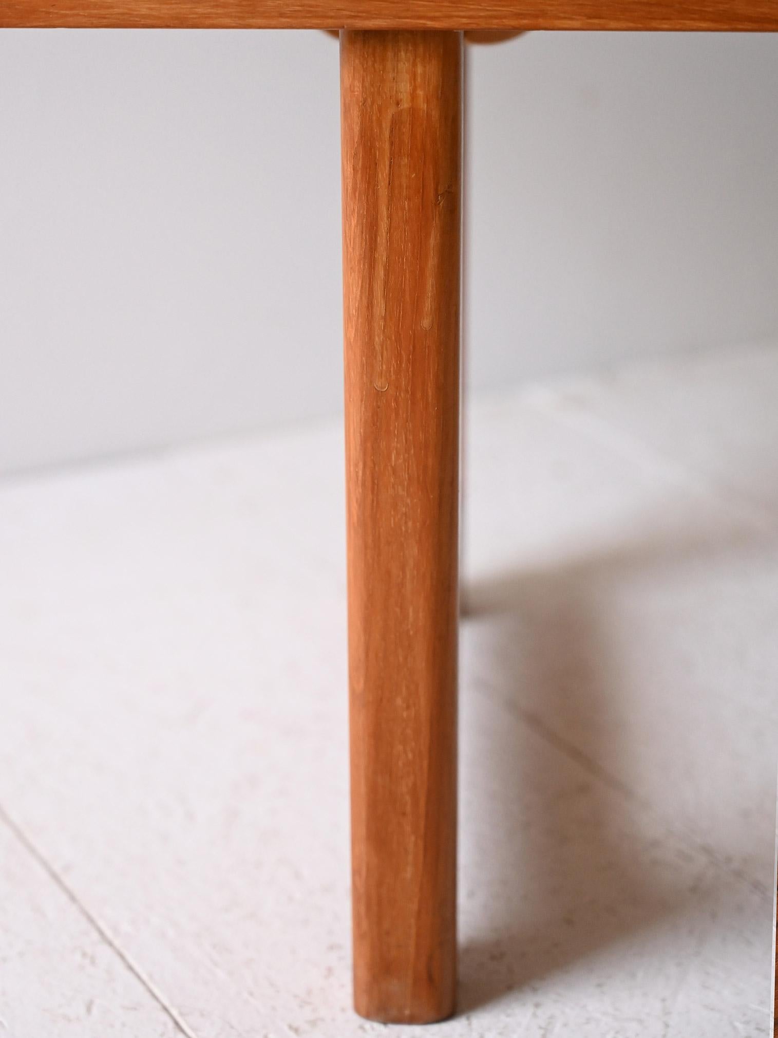 Panca o tavolino scandinavo anni ’50/’60 in teak en venta 2