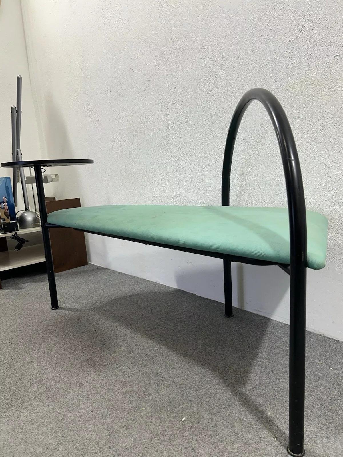 Banc postmoderne Memphis Style 198O's en vente 4