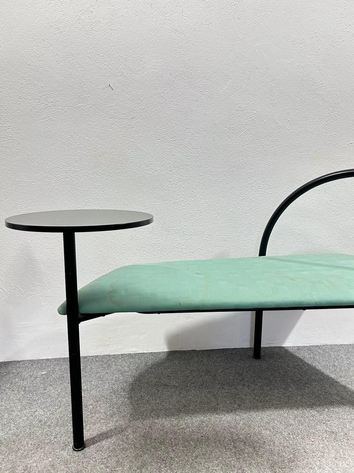 Banc postmoderne Memphis Style 198O's en vente 2