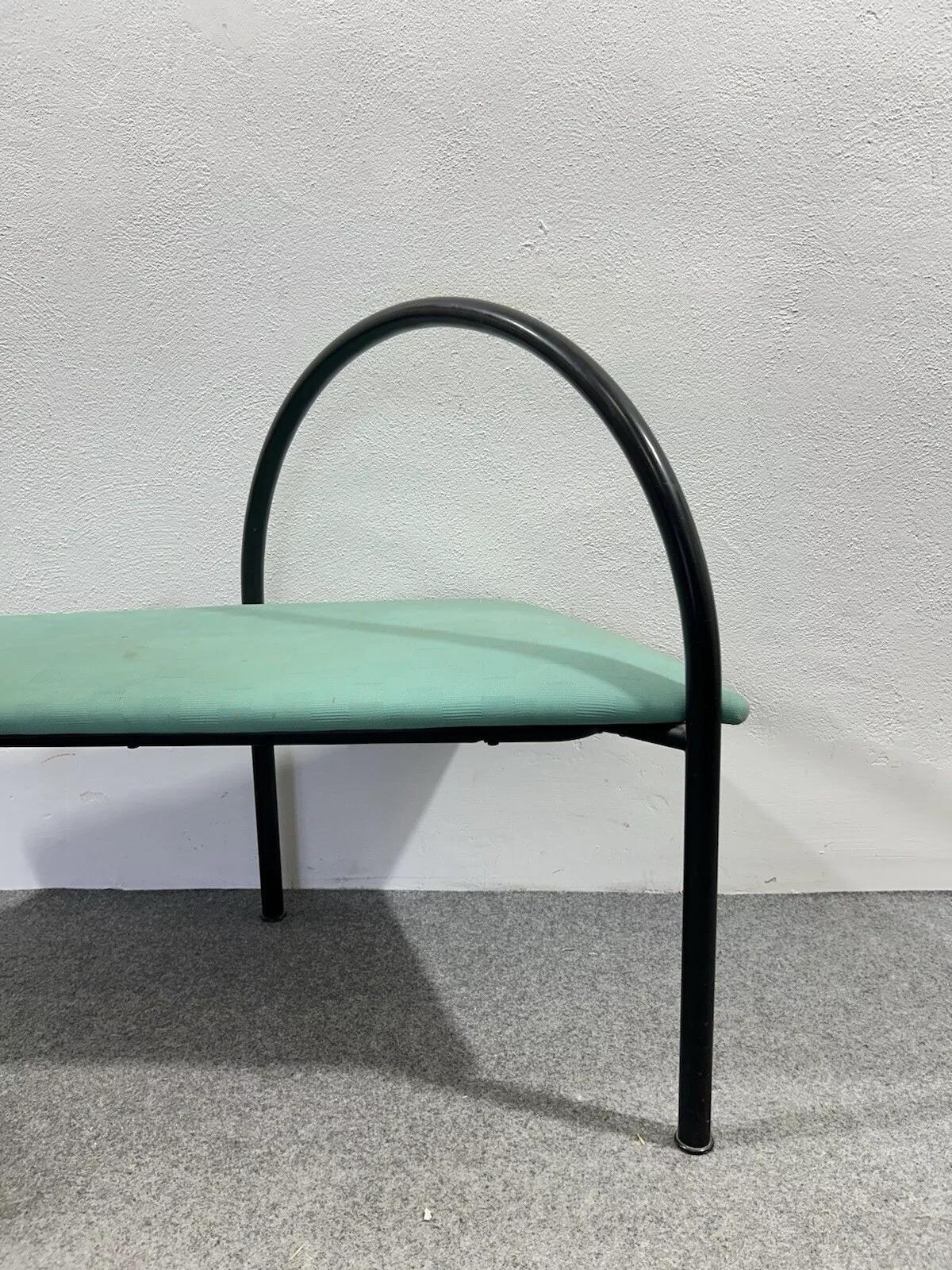 Banc postmoderne Memphis Style 198O's en vente 3