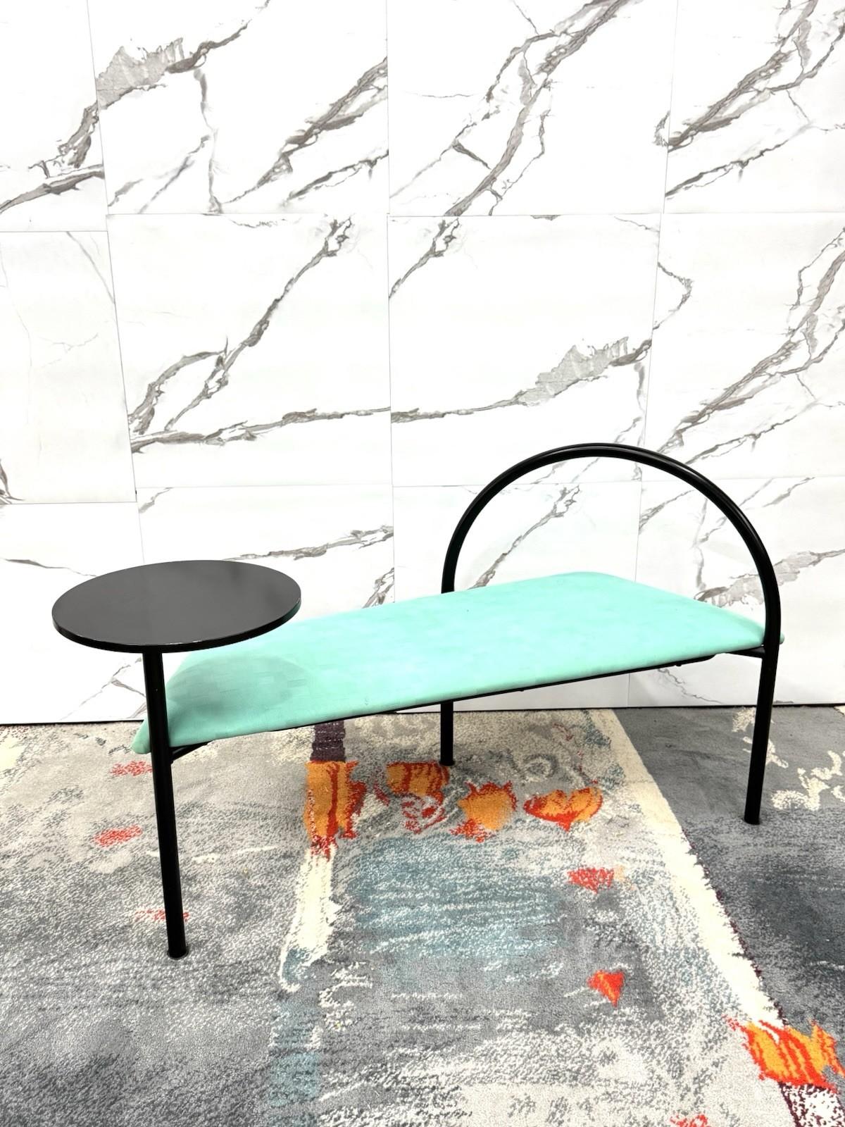 Panca Post Moderna Paolo Pallucco Style 198O’s Metal en venta