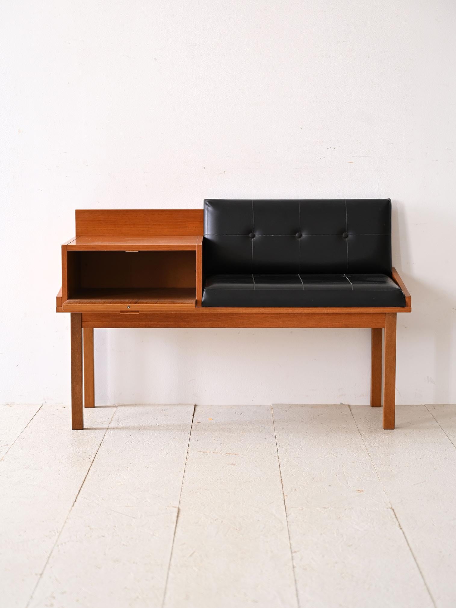 Scandinavian Modern Panca scandinava anni '60
