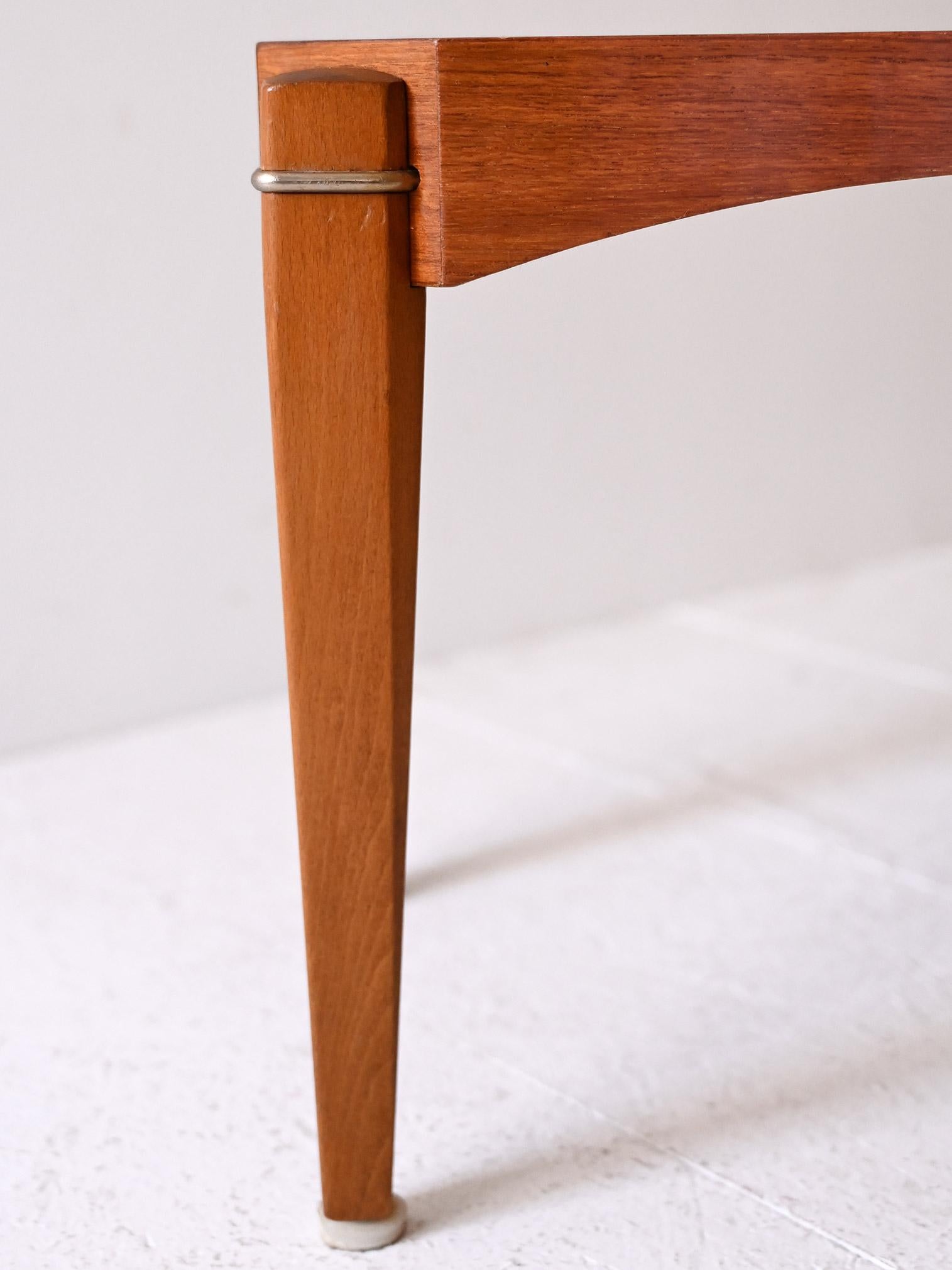 Panca scandinava vintage anni ’60 in teak Bon état - En vente à Brescia, IT