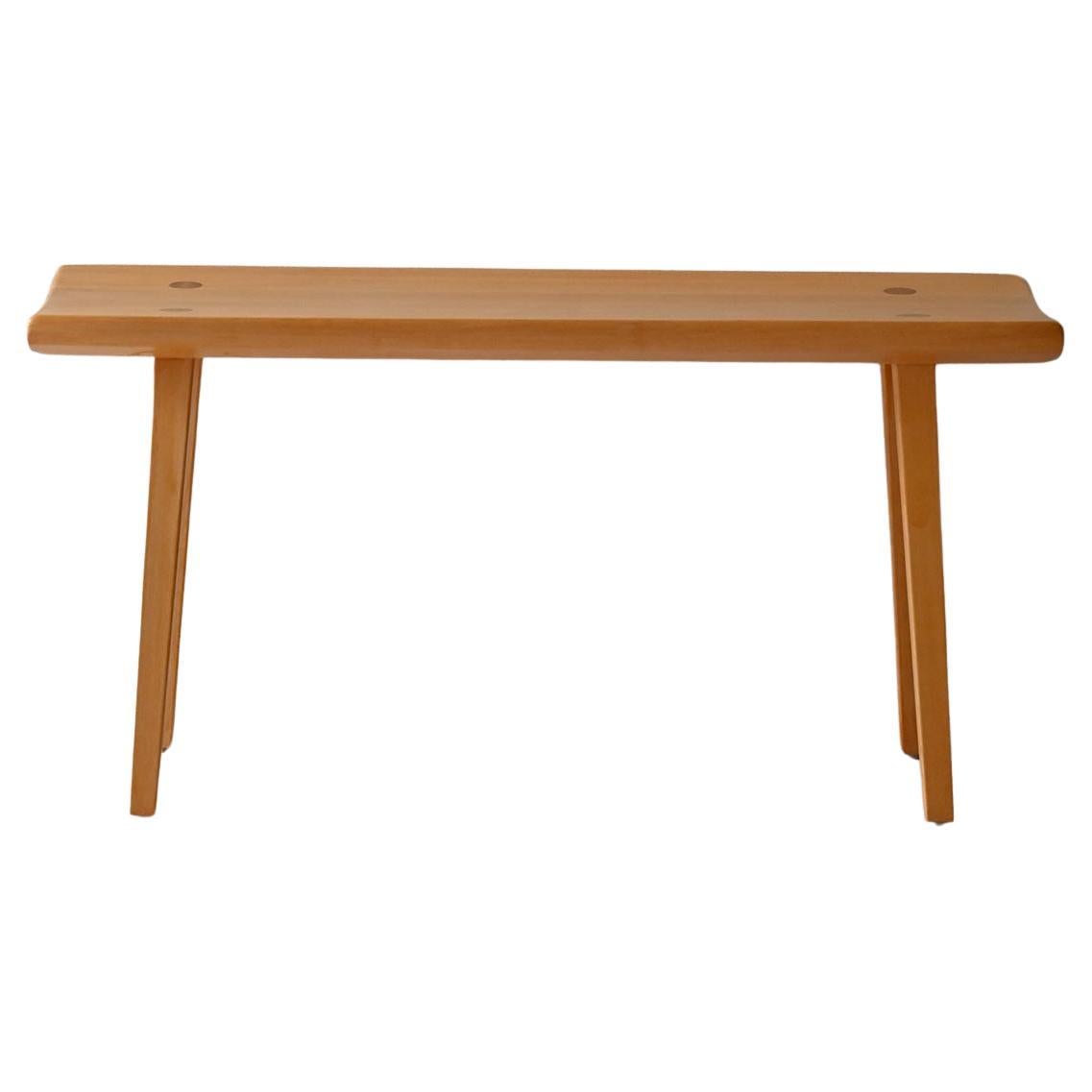 Scandinavian vintage "Visingsö" birch bench by Carl Malmsten