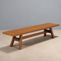 'Torbecchia' bench by Giovanni Michelucci Production Poltronova 1960s