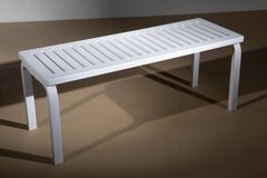 Vintage bent birch bench by Alvar Aalto for Artek, 1960s