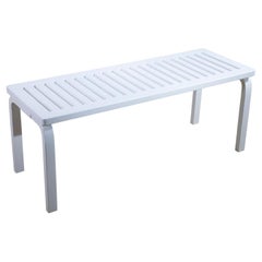 Vintage bent birch bench by Alvar Aalto for Artek, 1960s