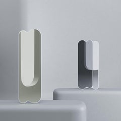 Pancakes V — Scalloped Wave Wall Mirror, Custom Color and Size by oitoproducts