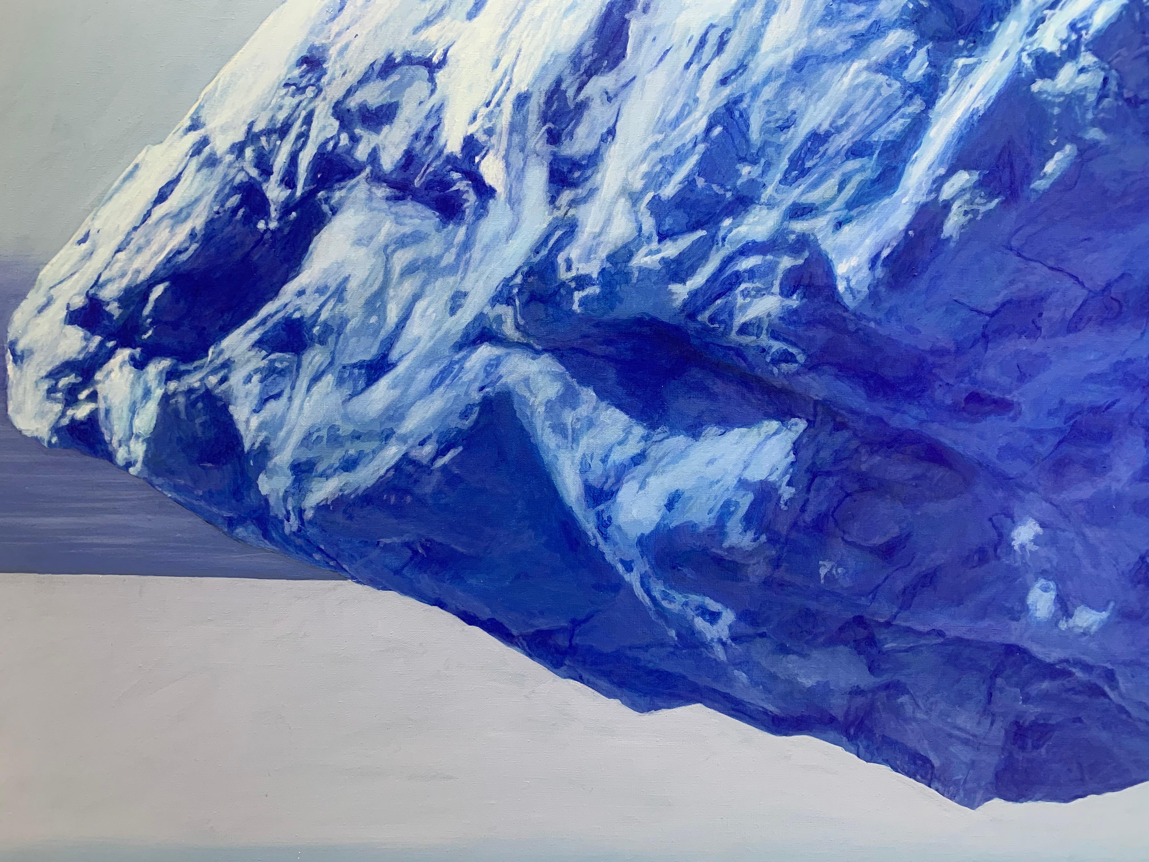 Blaues Herz mit Sünde im Angebot 1
