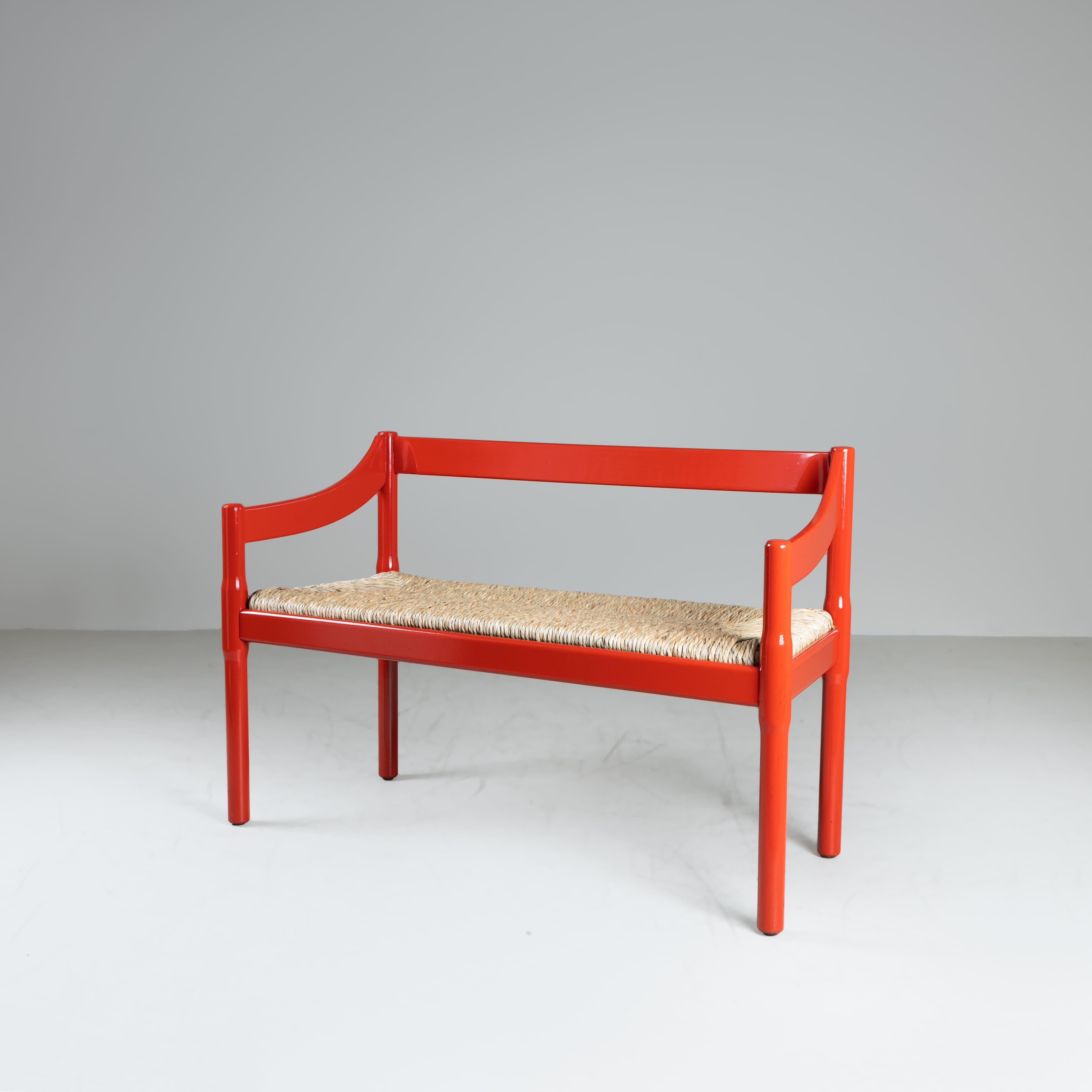 Banc Carimate, Vico Magistretti, Cassina, 1958 Bon état - En vente à Milano, Lombardia