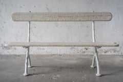Panchina Bianca Antique Bench by Yukiko Nagai