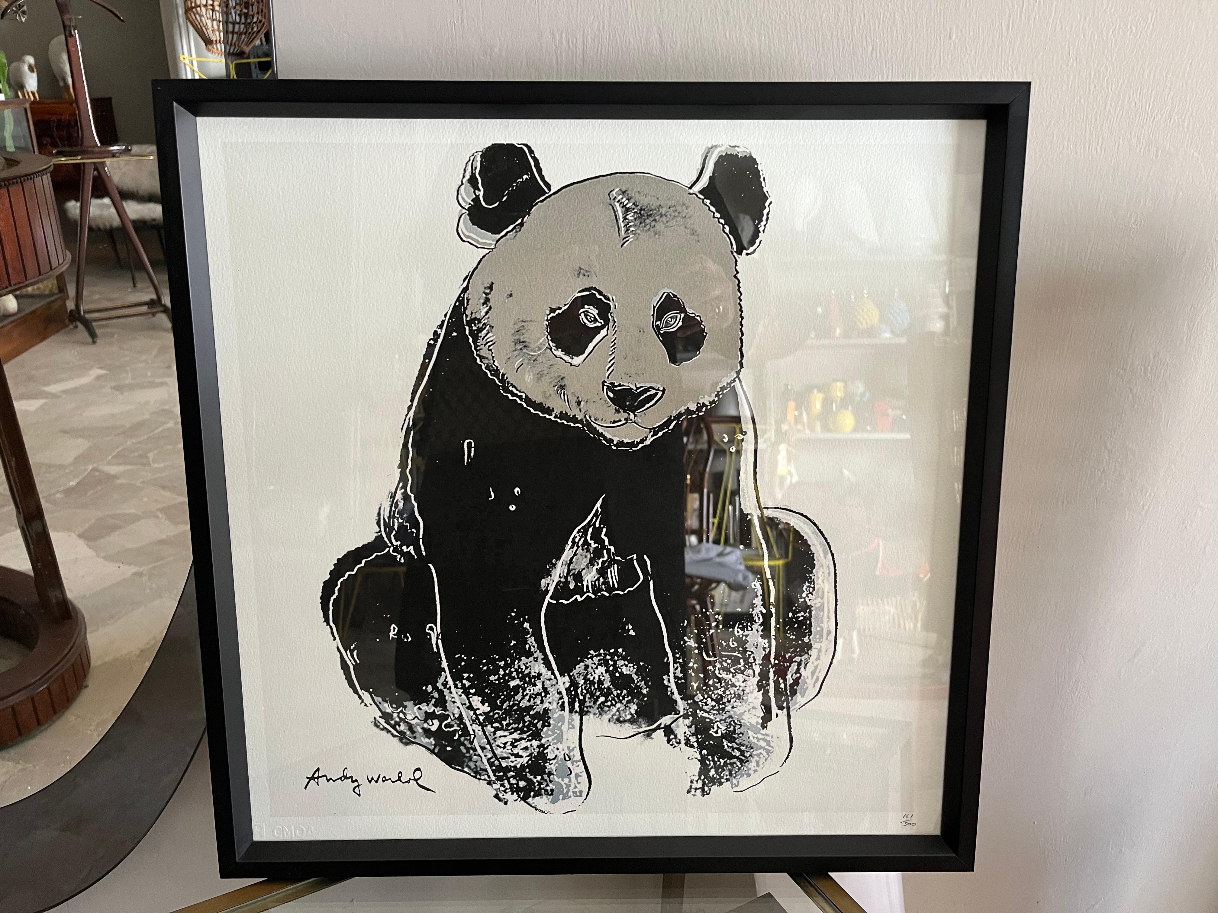 European Panda di Andy Warhol edizione limitata con certificato  For Sale