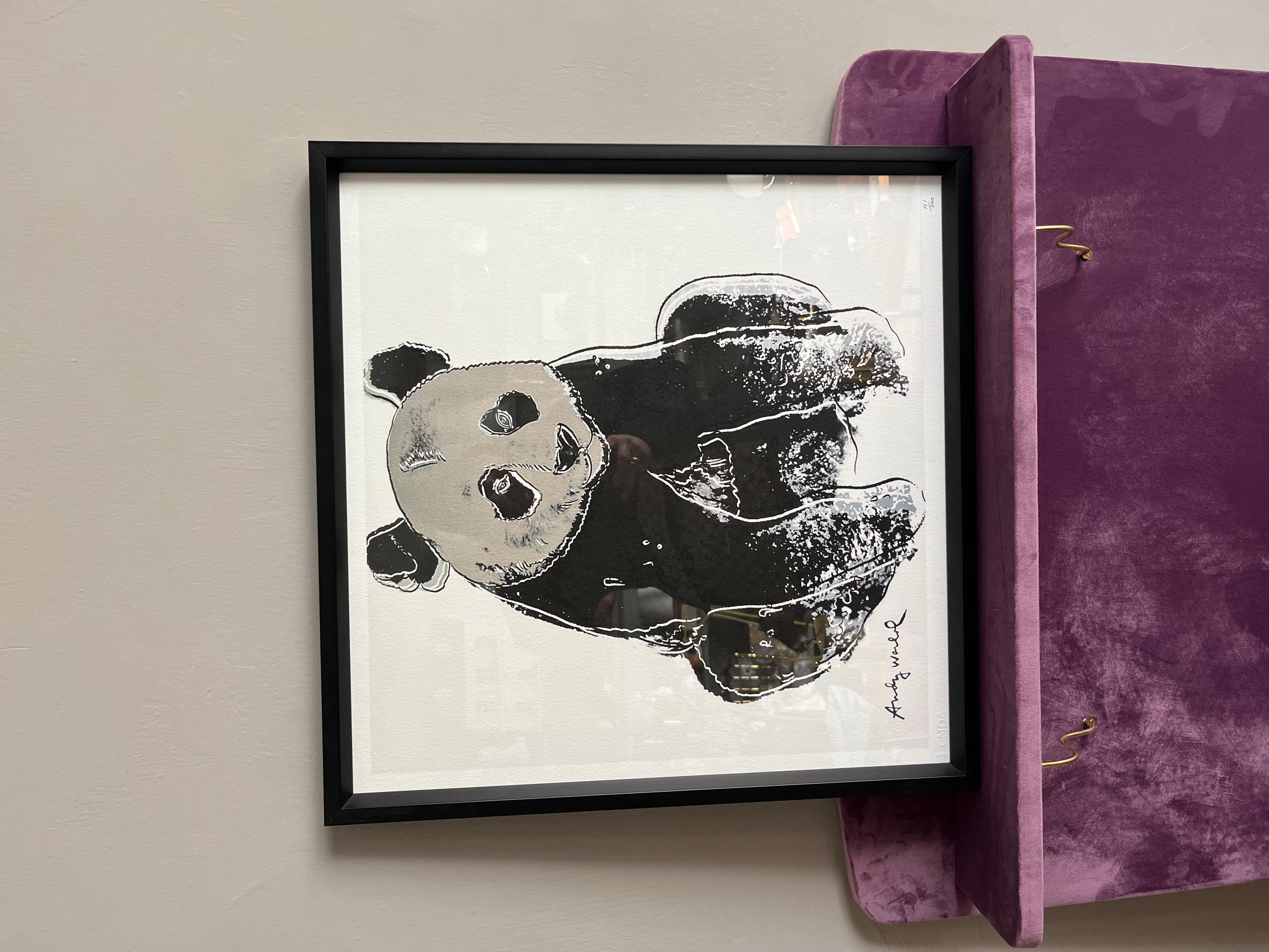 XXIe siècle et contemporain Panda di Andy Warhol Edizione Limitata con certificato  en vente