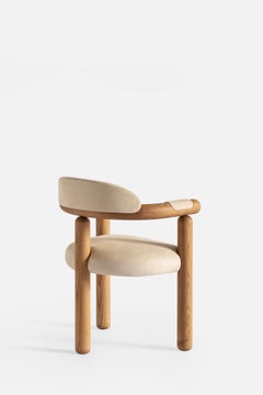 Panda Lounge Carpanese Home Italia Sedia in legno con schienale