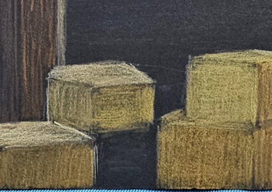 ARTE: Panda sull'asfalto, acquerello d'arte originale VENDITA CHIUSA In condizioni buone in vendita a Warrenton, OR