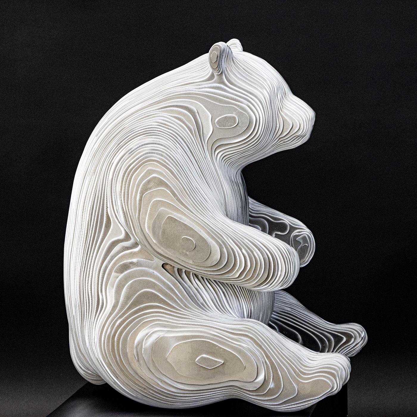 Scultura lucida di panda in vendita 7