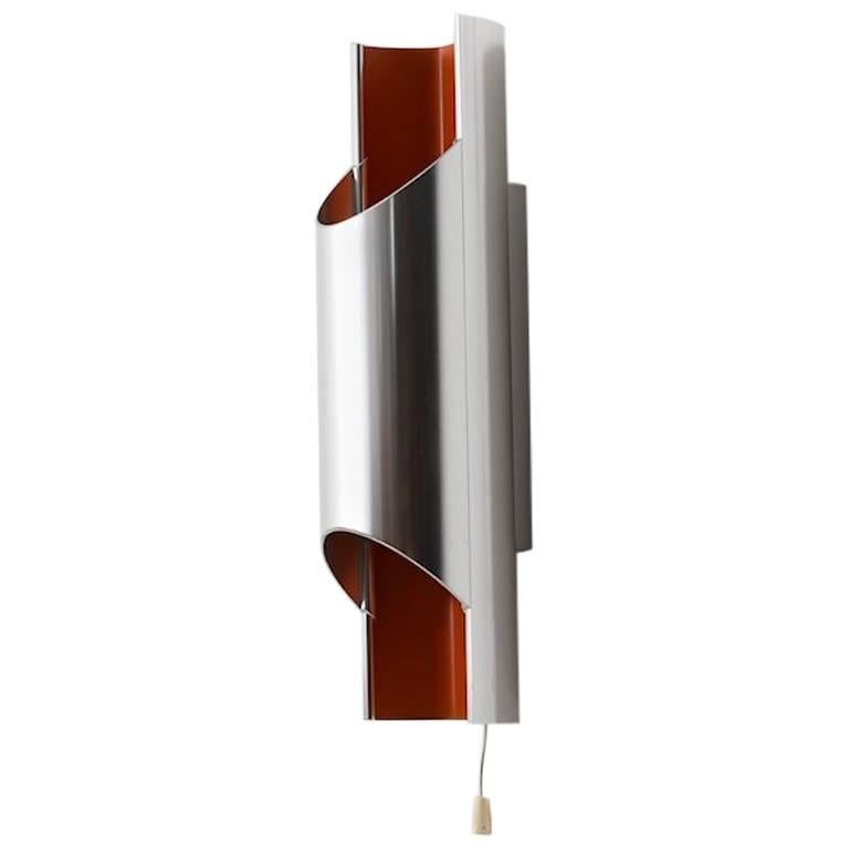 Pandean Wall Lamp by Bent Karlby for Lyfa, 1970s For Sale