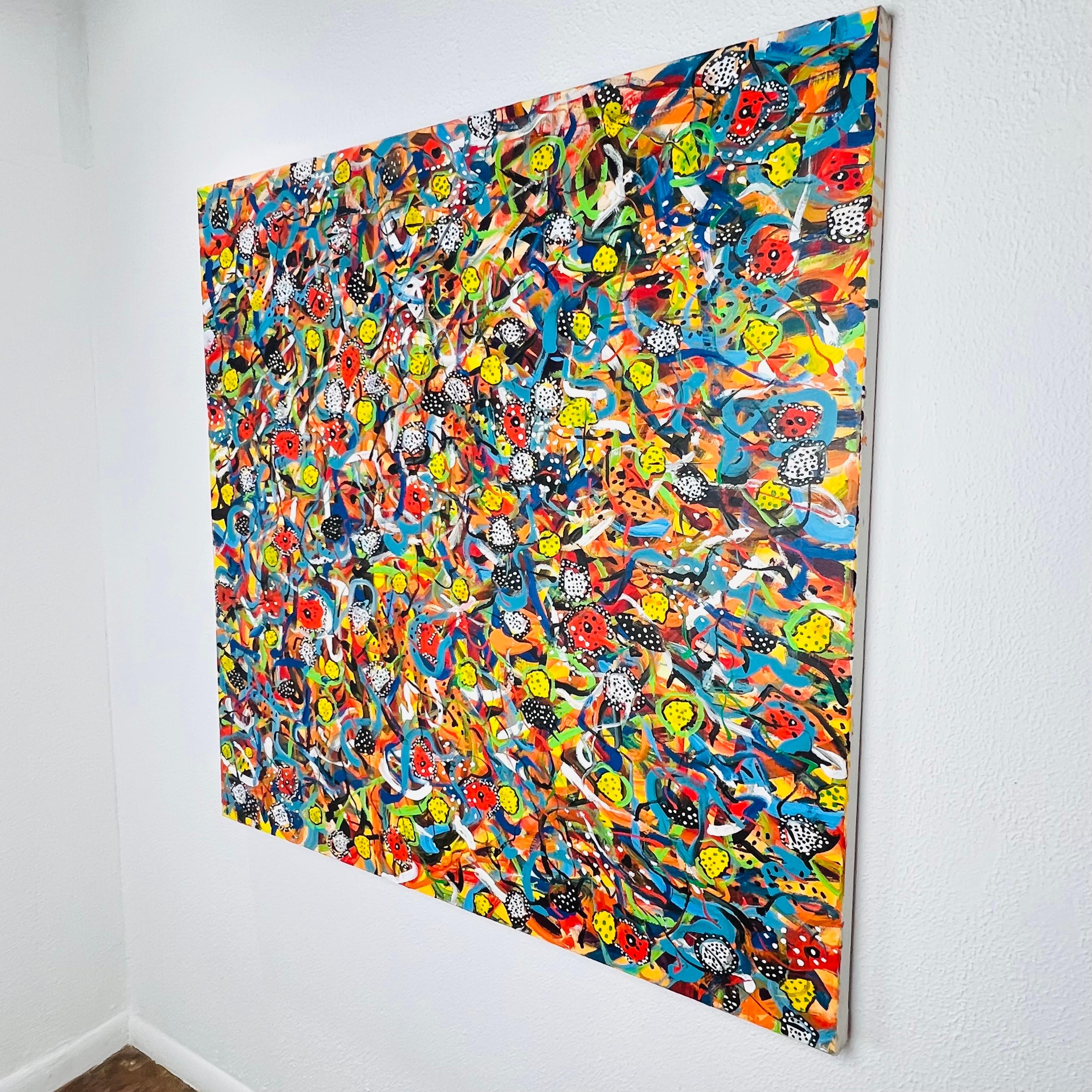 Esther Ritz, born New York City, has been working as an abstract painter and contemporary artist in Dallas for the last twenty years. She is represented at the Meyerovich Gallery in San Francisco. Her paintings were featured in the Huffington Post,