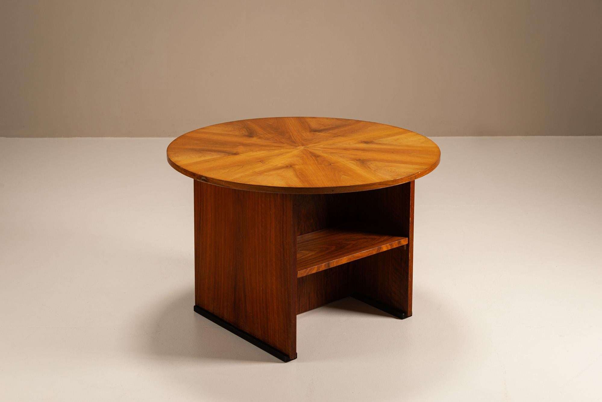 Art Deco Pander & Zonen Coffee Table The Hague School, The Netherlands 1930s For Sale