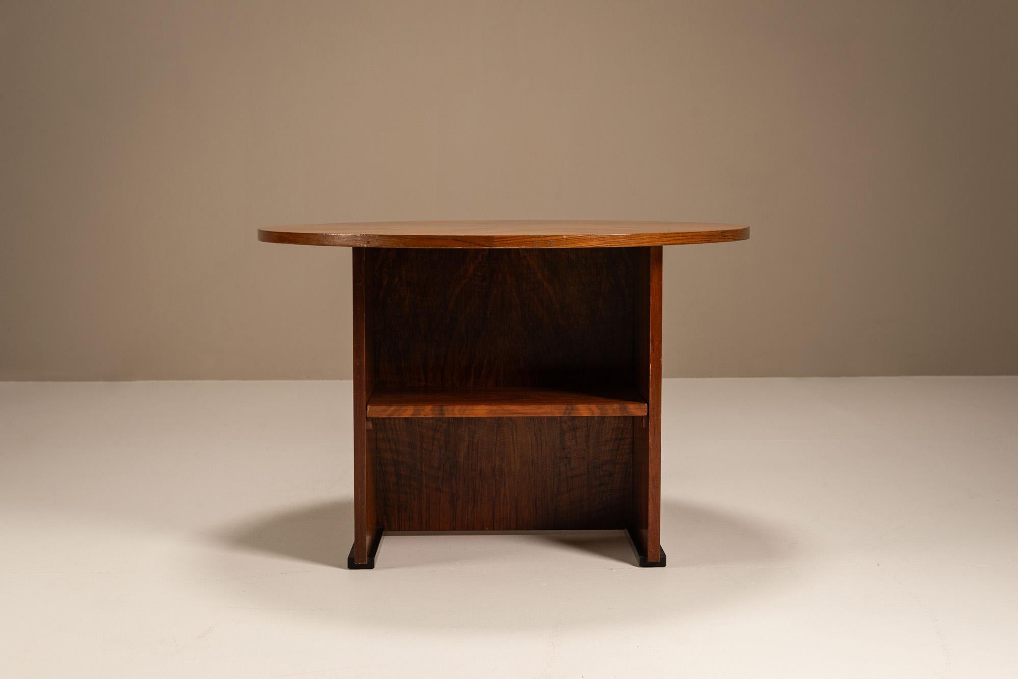 Pander & Zonen Coffee Table The Hague School, The Netherlands 1930s In Good Condition For Sale In Hellouw, NL