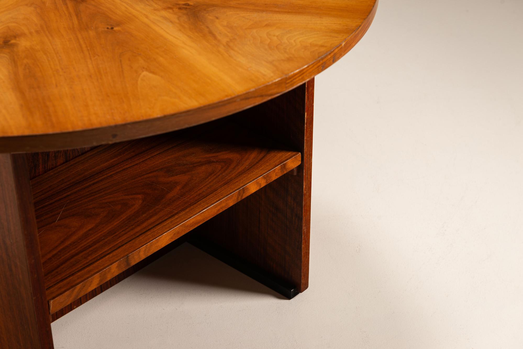 Oak Pander & Zonen Coffee Table The Hague School, The Netherlands 1930s For Sale
