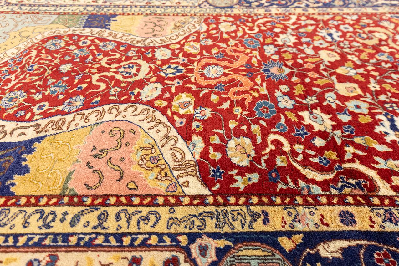 XX secolo Panderman Capo del Tappeto Design/One Sultano in vendita