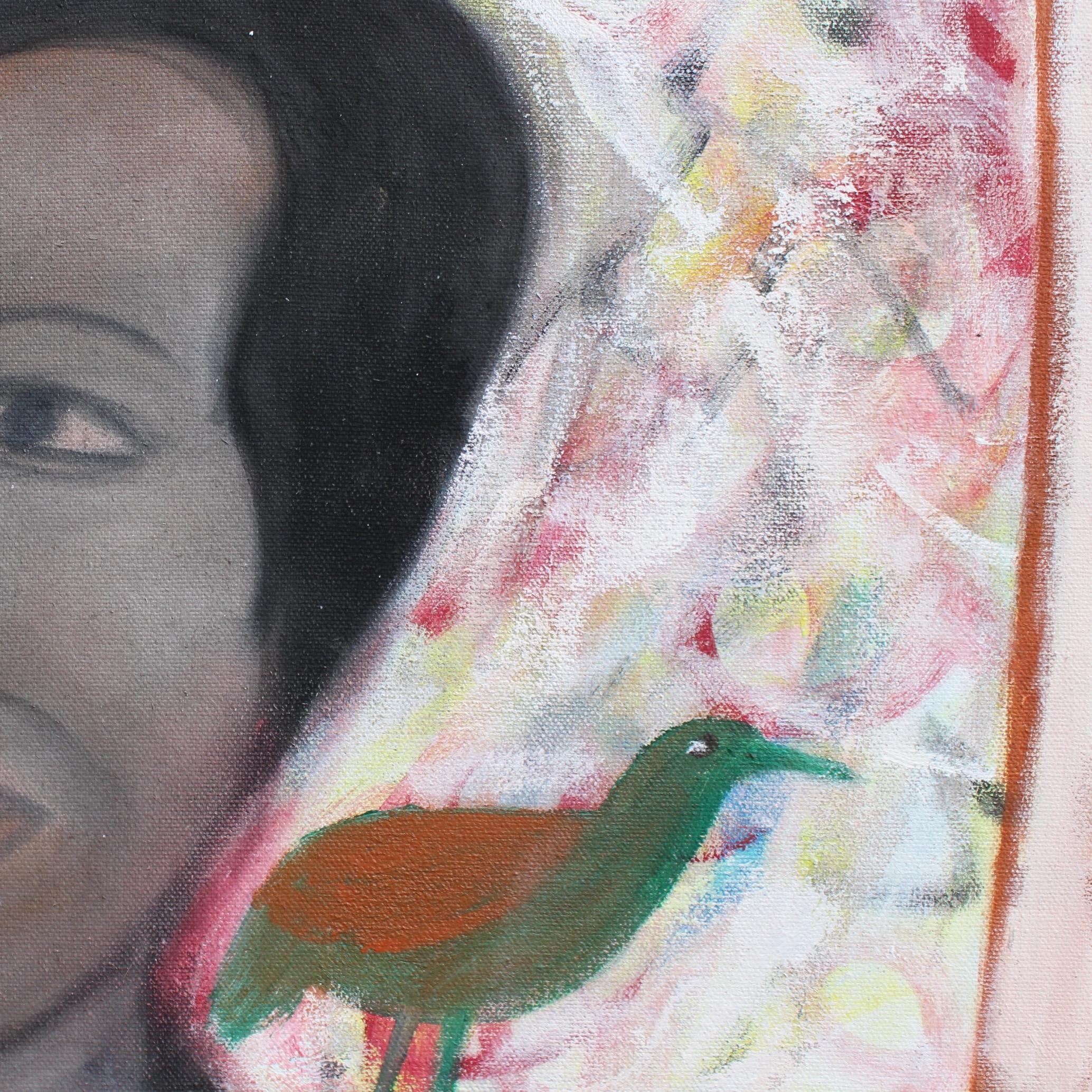 Portrait of Indonesian President Joko Widodo - Contemporary Painting by Pandi