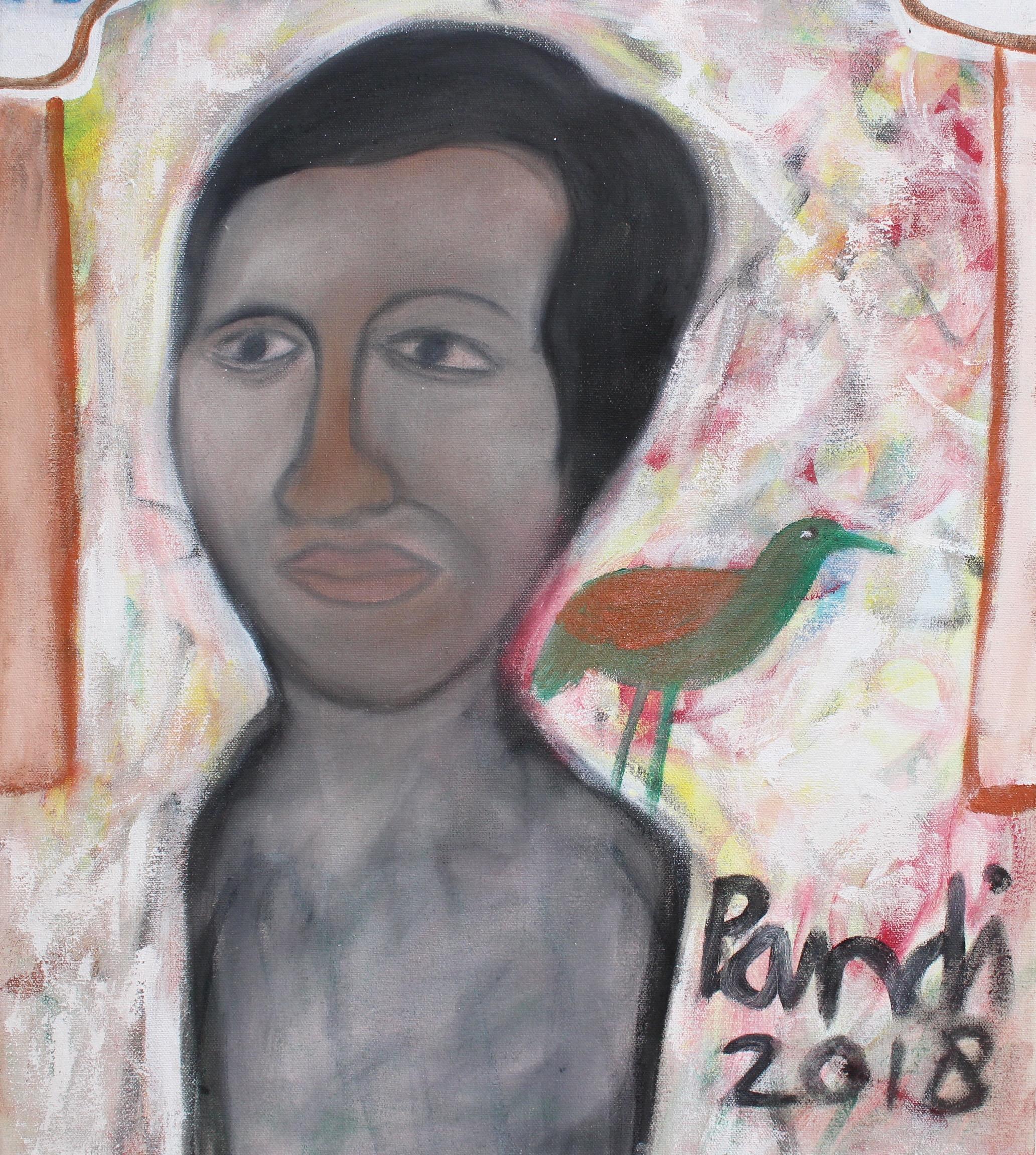 Pandi Portrait Painting - Portrait of Indonesian President Joko Widodo