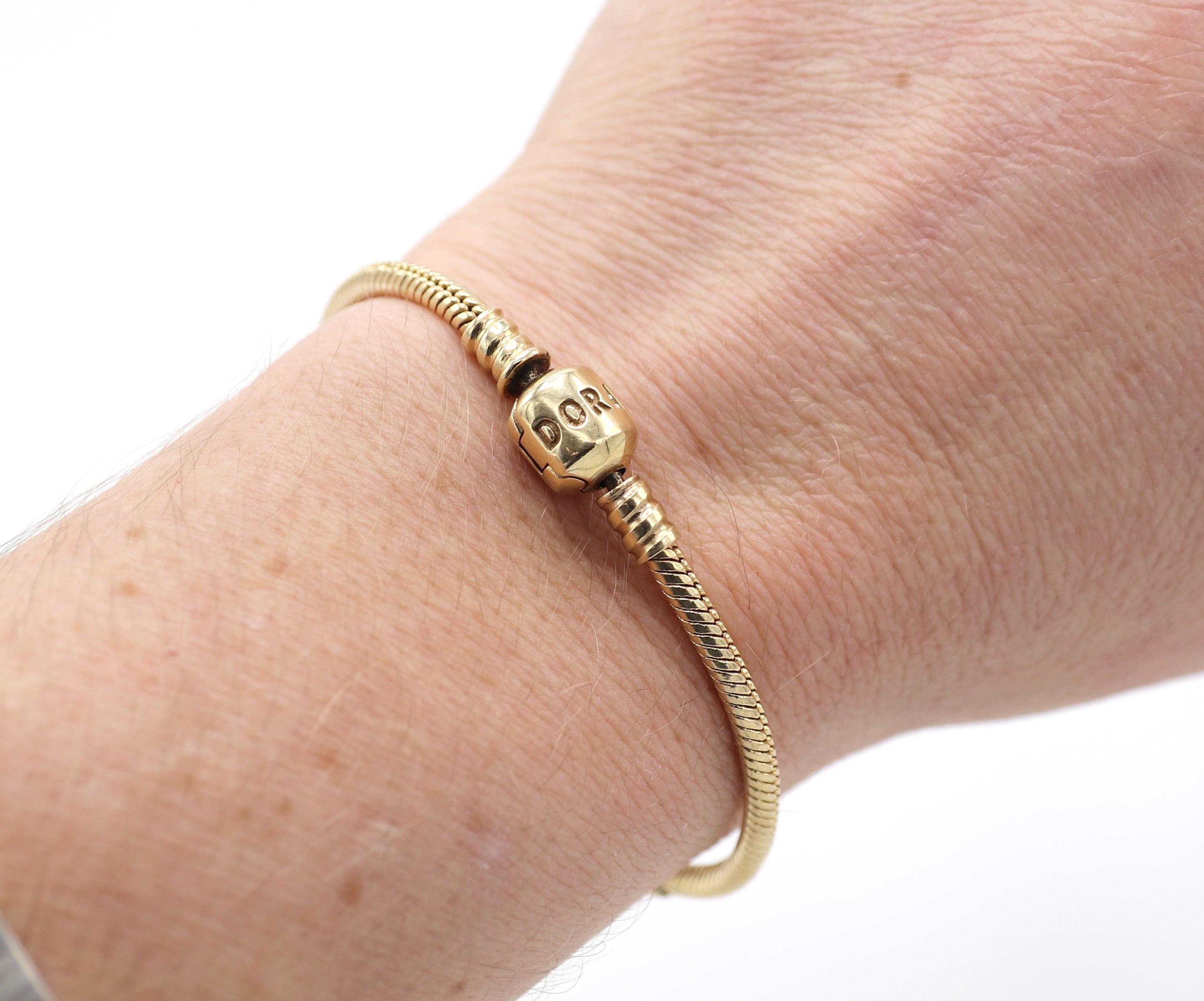 pandora 14k gold bracelet price