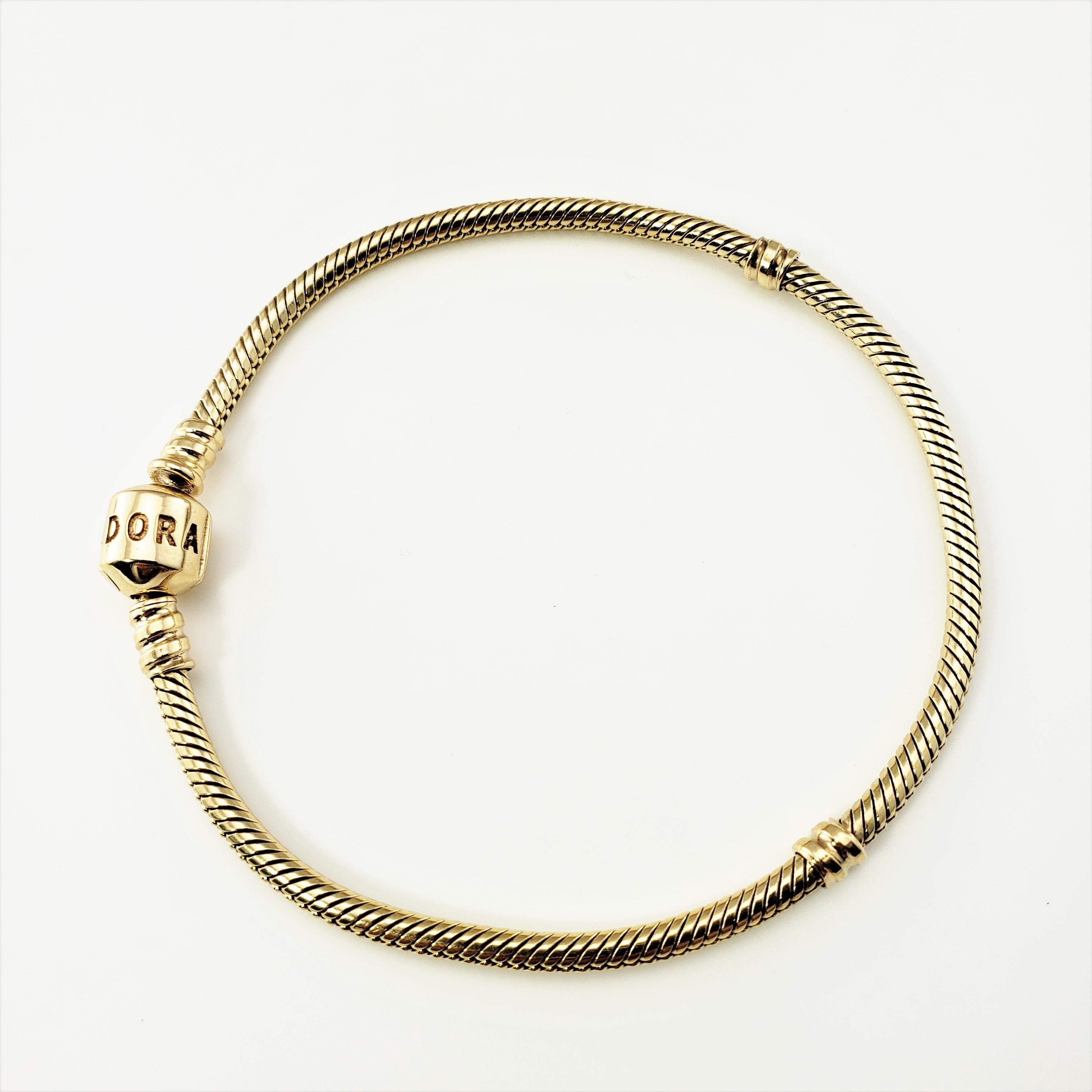 pandora gold bracelets