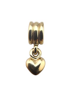 Pandora 14 Karat Gelbgold hängenden Herz baumeln Charme 750198 #23366